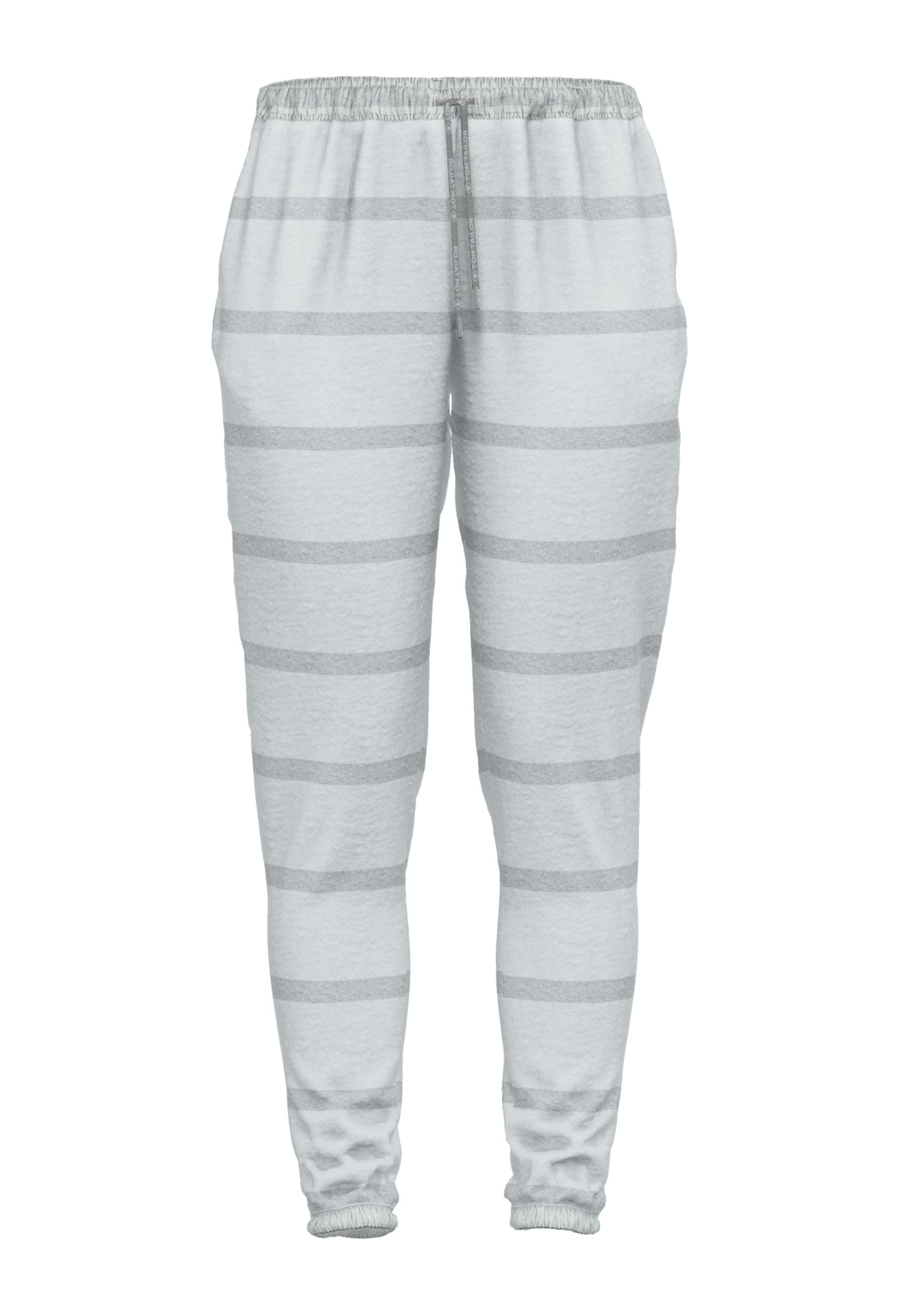 TOM TAILOR Loungehose »Manila«, mit melierter und gestreifter Optik