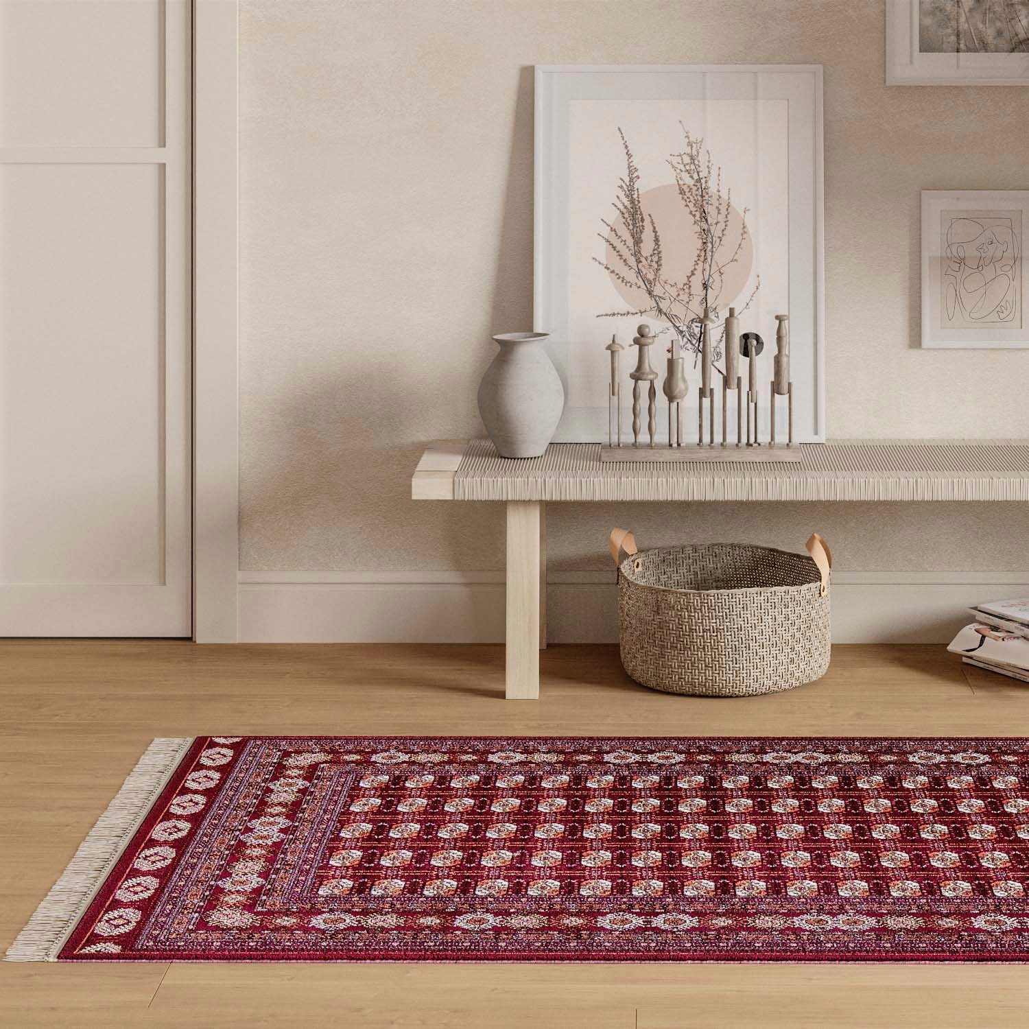 morgenland Orientteppich »Orientteppich - Buchara - rechteckig«, rechteckig, 8 mm Höhe