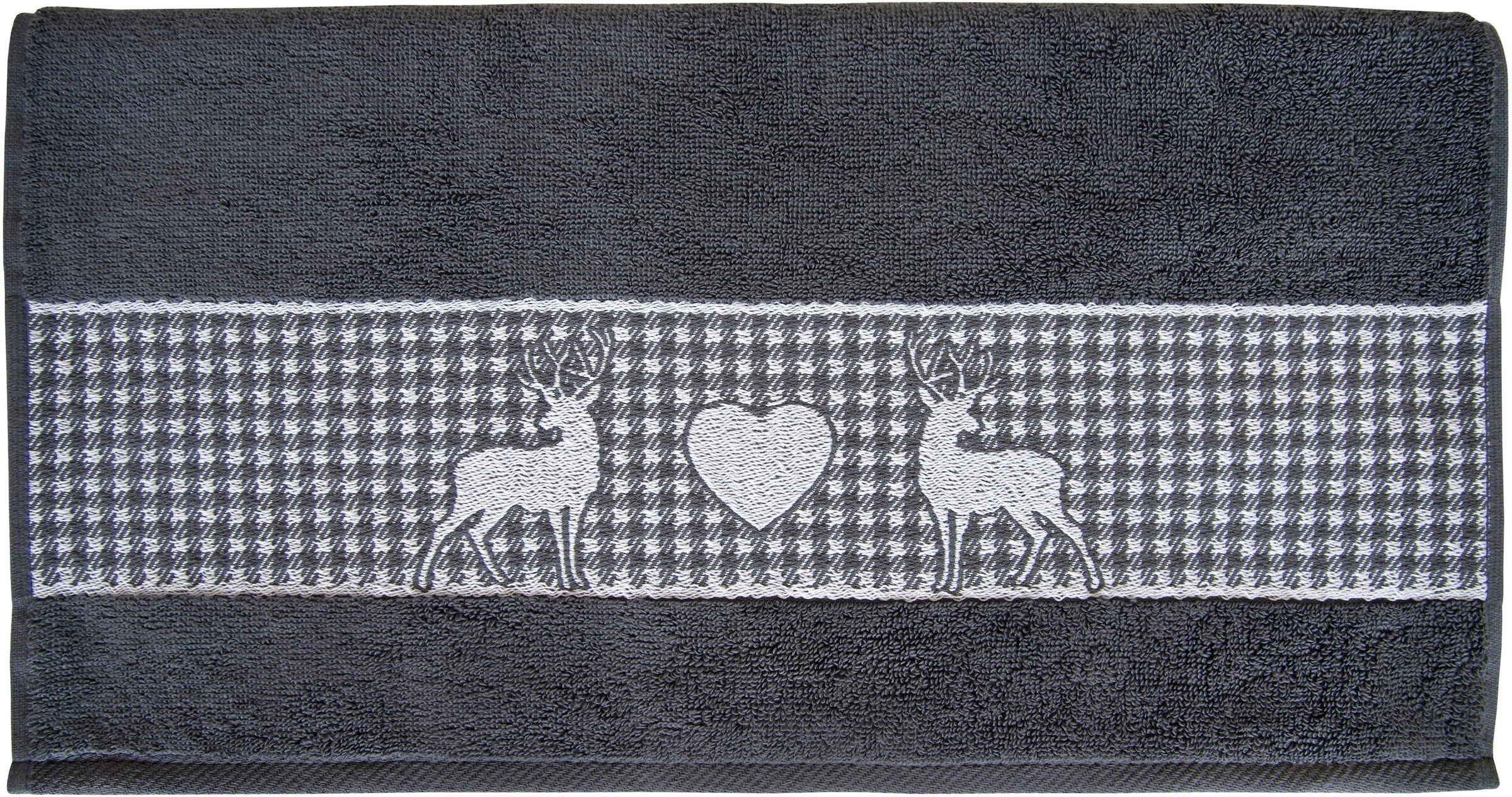 Dyckhoff Handtuch Set »Oktoberfest« Set 3 Stk. Walkfrottier Made in Germany (2 Handtücher, 1 Duschtuch)