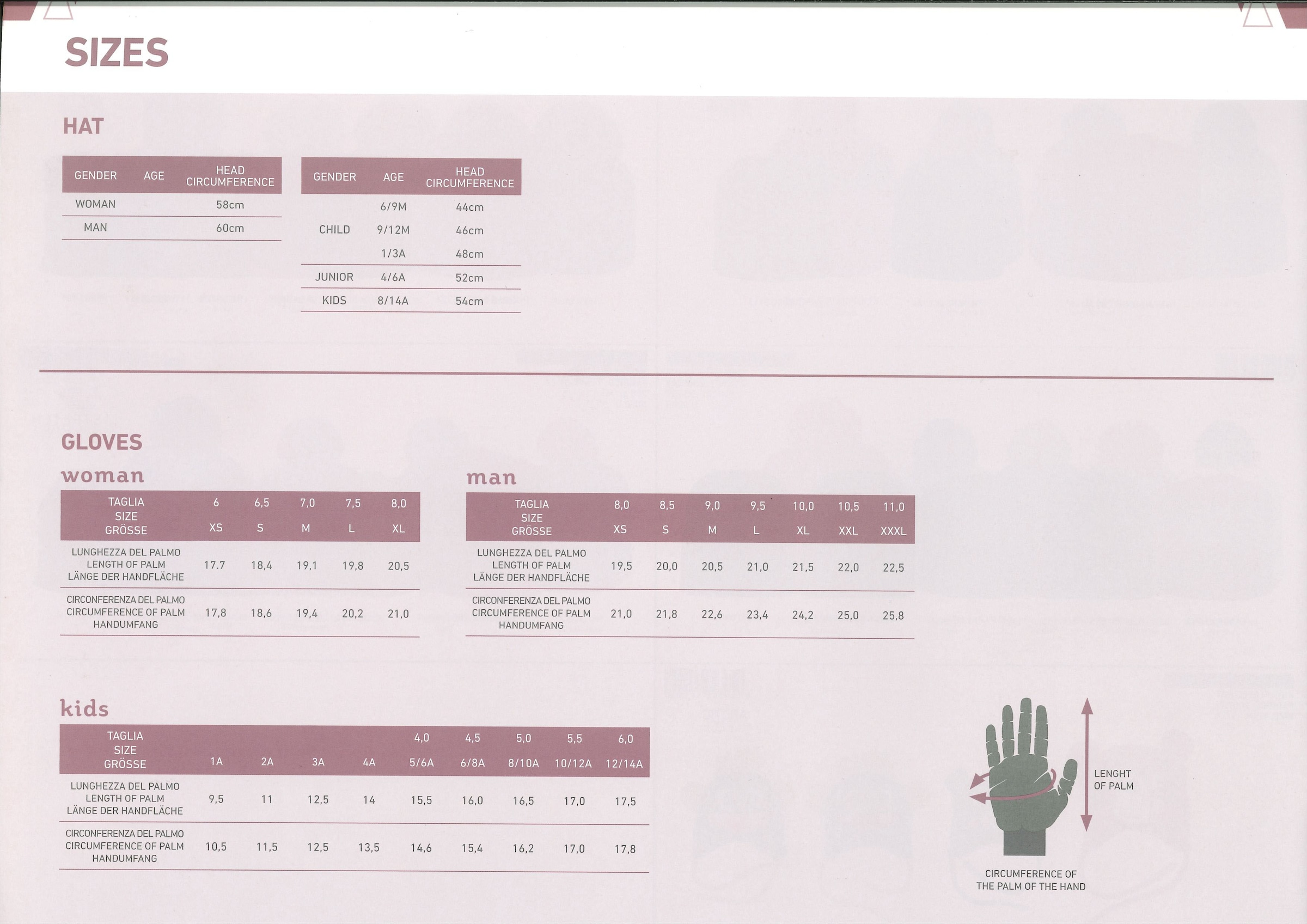 CMP Gants de ski 1 cuis tlg.