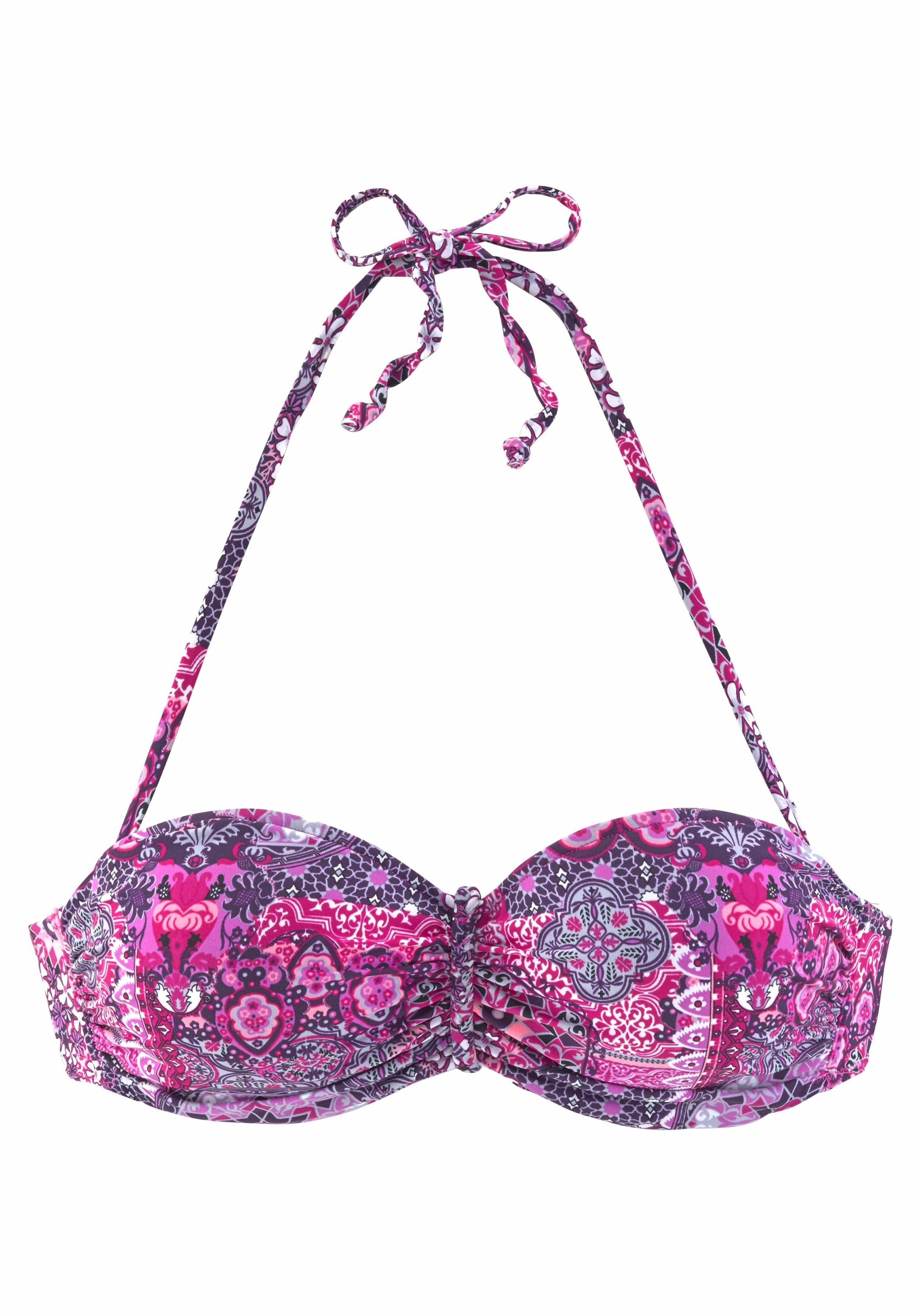 ♕ Buffalo Bandeau-Bikini-Top »Shari«, mit Paisleydruck versandkostenfrei  kaufen