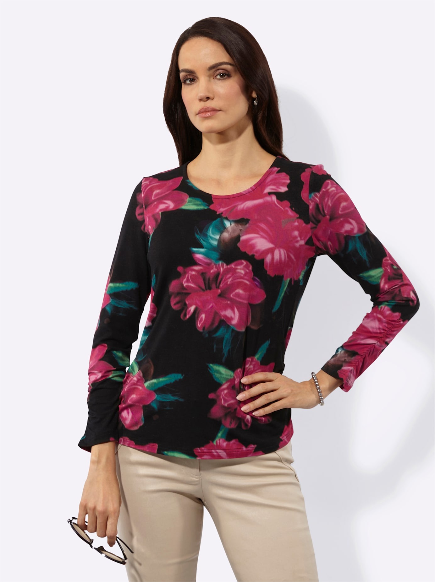 creation L Print-Shirt »Druck-Shirt« 1