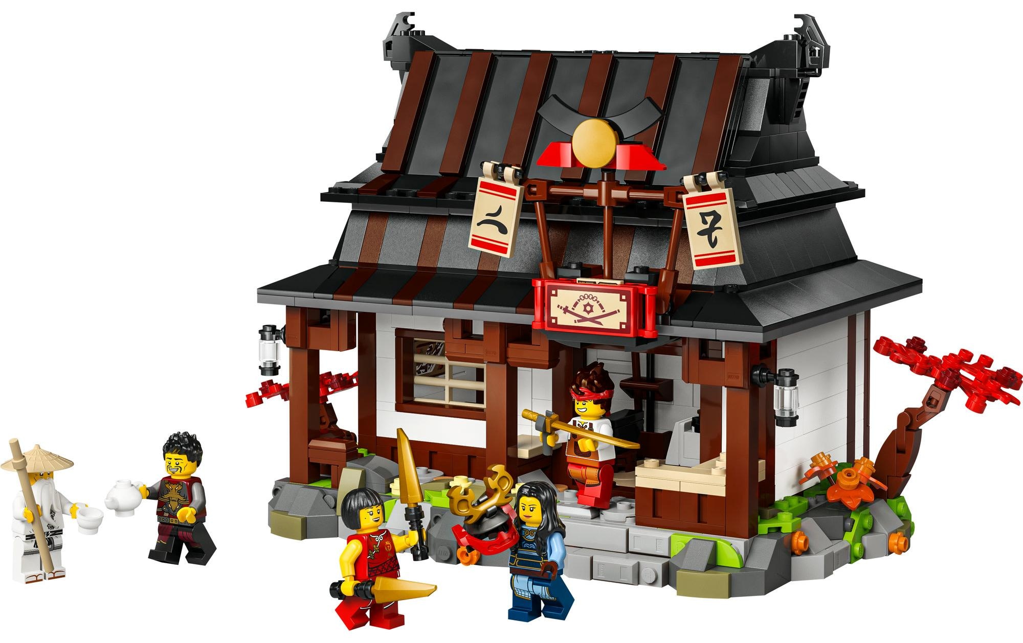   Konstruktionsspielsteine »Ninjago 15-jähriges Jubiläum der Vier-Waffen-Schmiede 71858« Kategorie: Fantasy-Welt