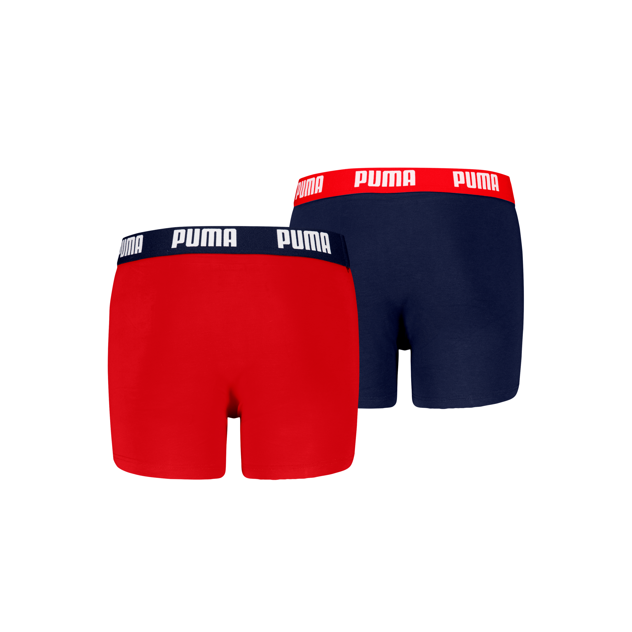 PUMA Boxers »PUMA BOYS EVERYDAY BASIC BOXERS 2P« 2er Pack,  Komfortabler Logobund, ohne Eingriff