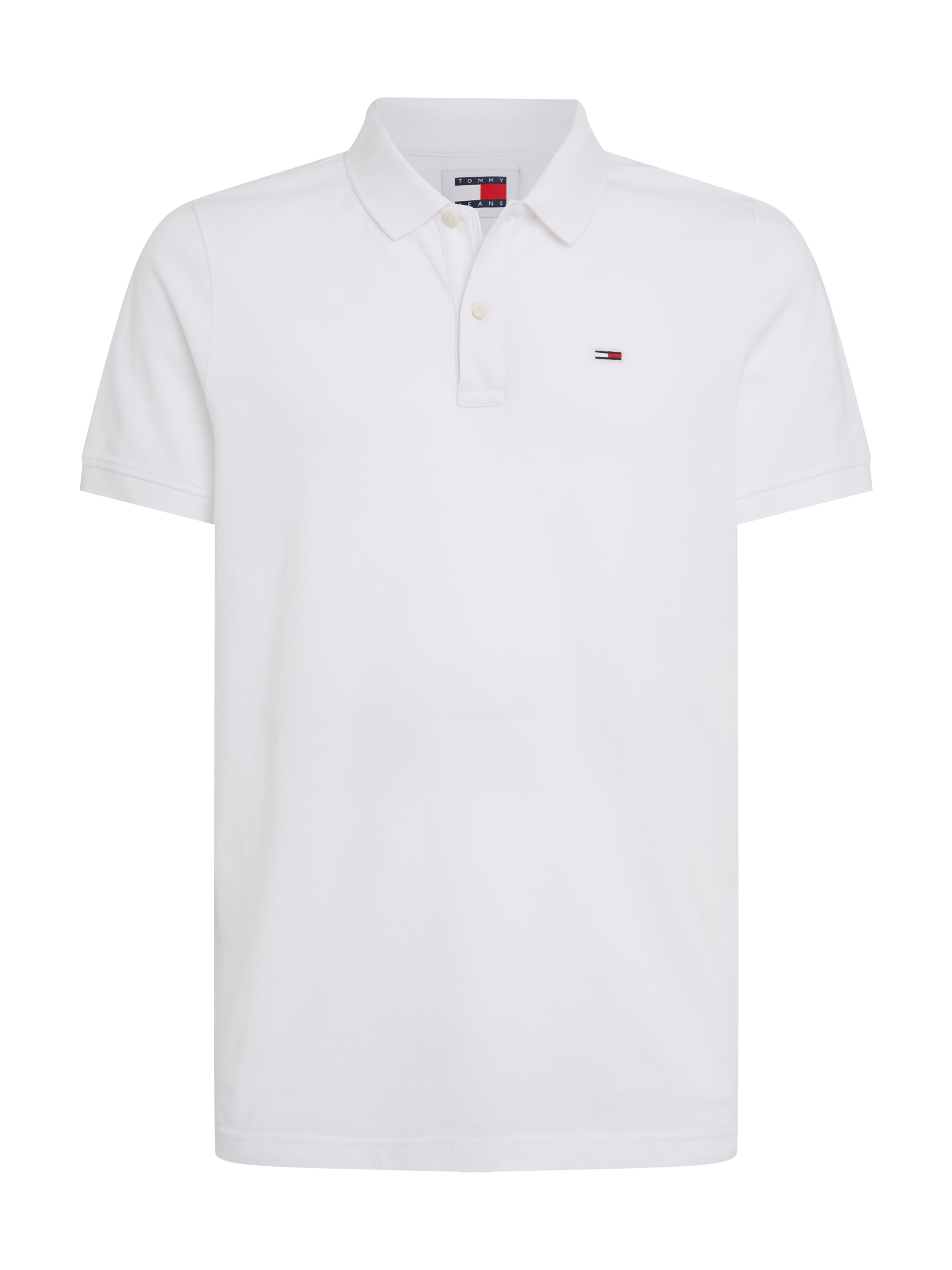 Tommy Jeans Poloshirt »TJM SLIM PLACKET POLO« Piqué mit Polokragen