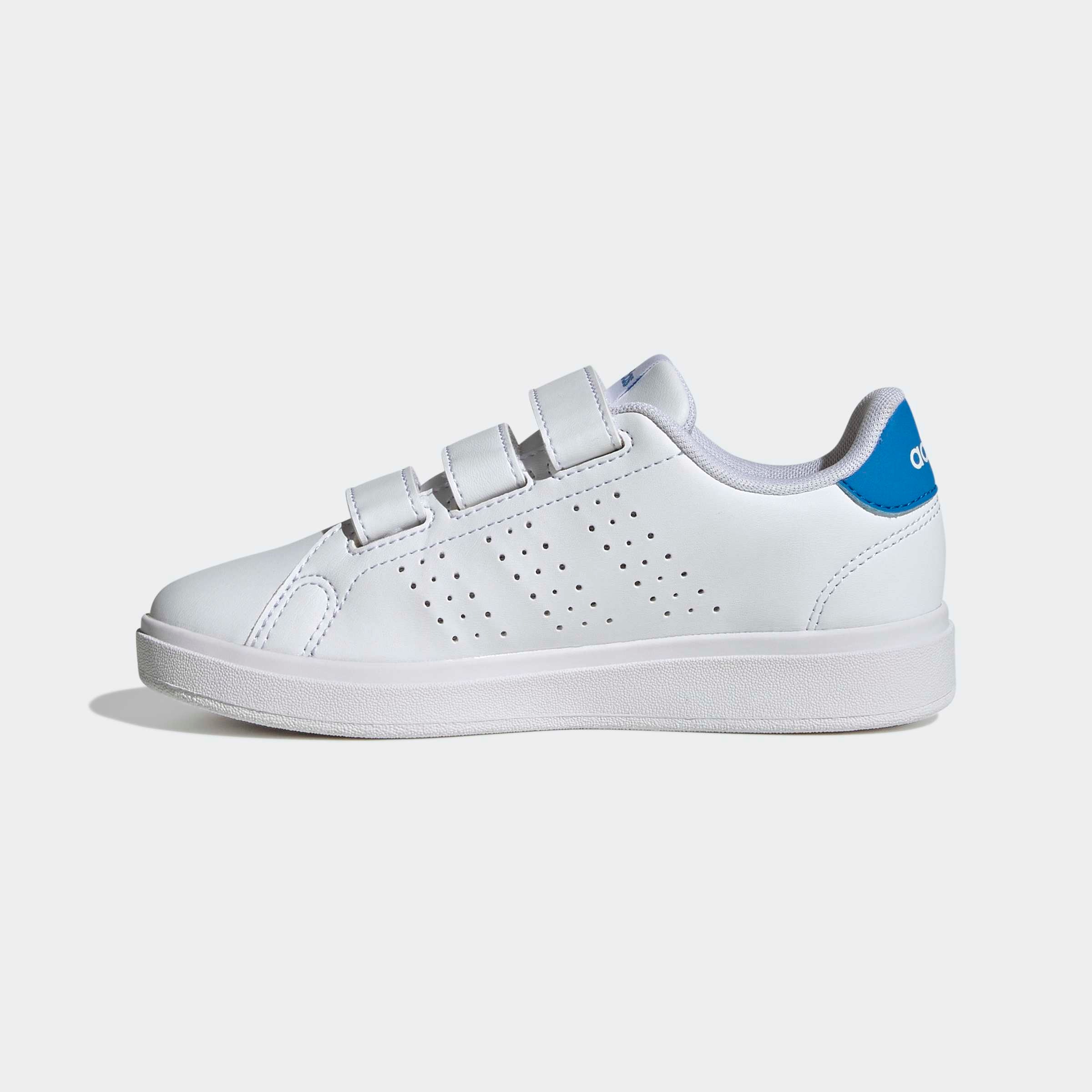 adidas Sportswear Chaussures à scratch »ADVANTAGE BASE 2.0 KIDS«  Design auf den Spuren des adidas Stan Smith, für Kinder & Jugendliche