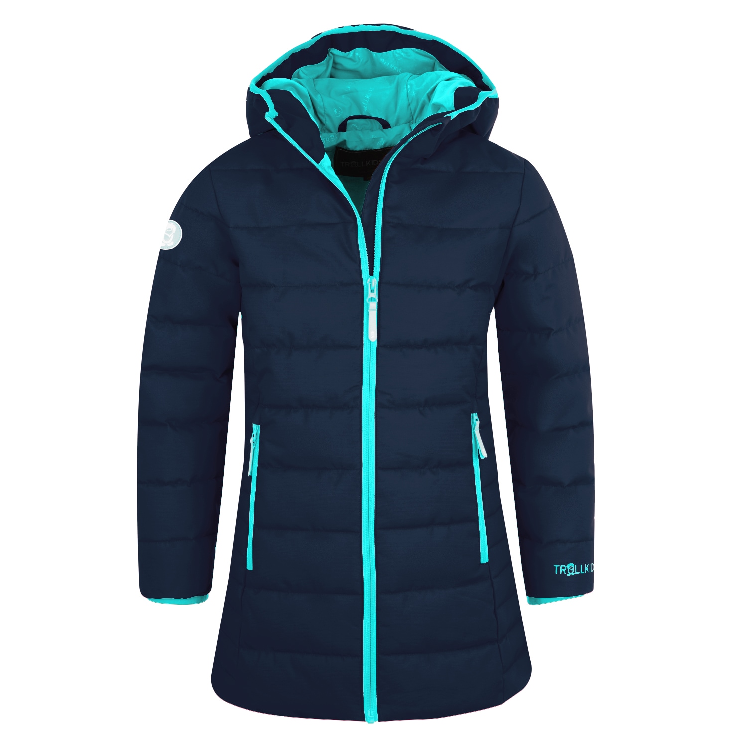 Image of TROLLKIDS Funktionsmantel "GIRLS STAVANGER COAT" für Kinder und Jugendliche, mit Kapuze, mit Reissverschluss