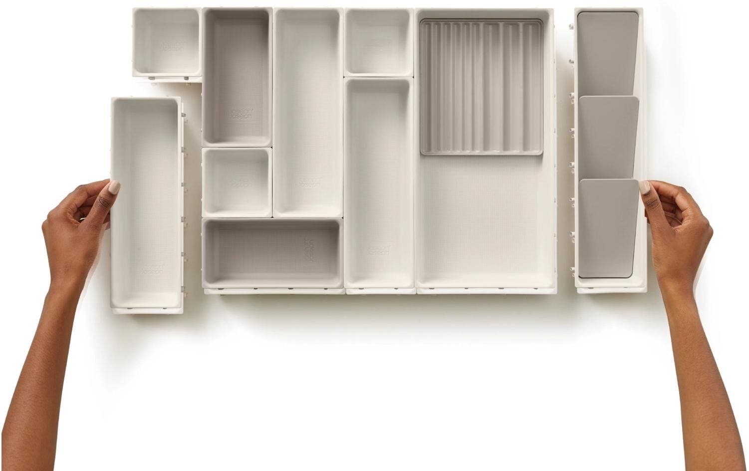 Joseph Joseph Make-Up Organizer »Viva« 12-teilig, Make-up-Organizer, Schubladenaufbewahrung, Modularsystem