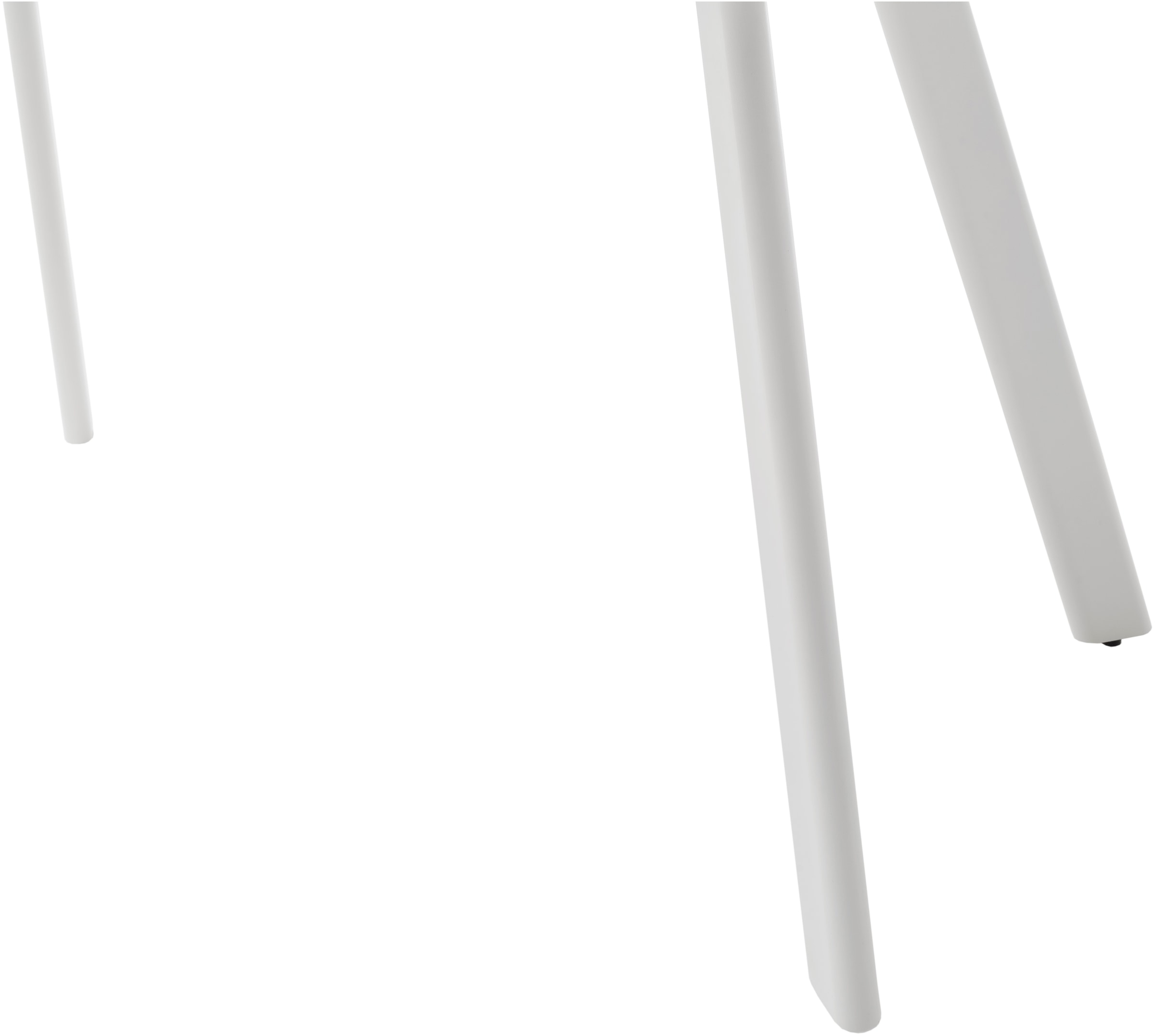 MCA furniture Esstisch »PARENZO Auzugtisch 140-180 cm weiss marmoriert - bis 8 Personen«, (1 St.), Keramik, Metall weiss, Synchronauszug, ausziehbar, 6-8 Personen