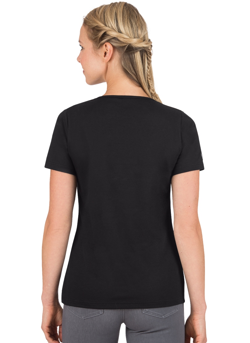 Trigema T-Shirt »TRIGEMA T-Shirt aus Biobaumwolle«, (1 tlg.)