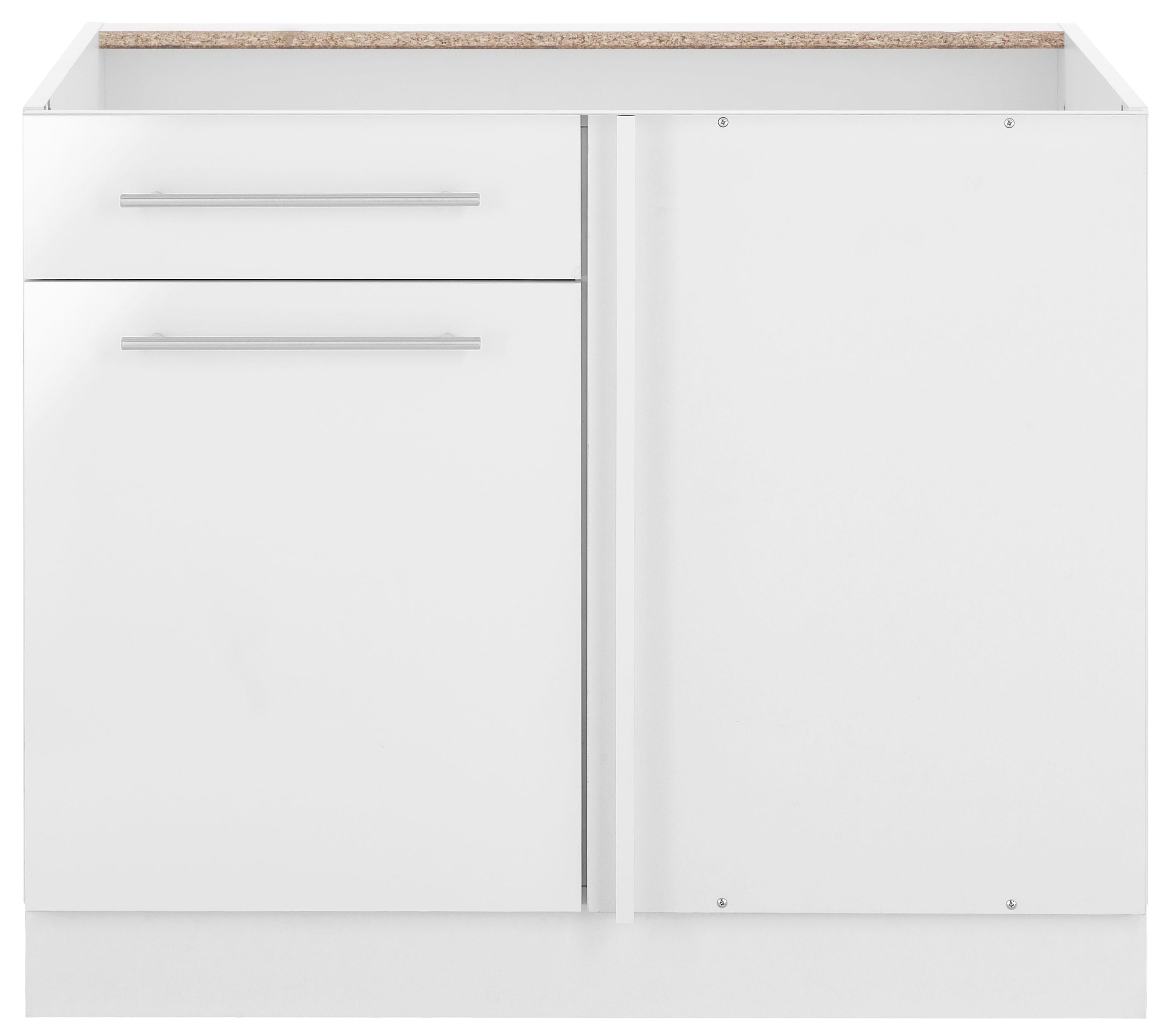 wiho Küchen Eckunterschrank »Flexi2«, Breite 100 cm, Planungsmass 110 cm, ohne Arbeitsplatte