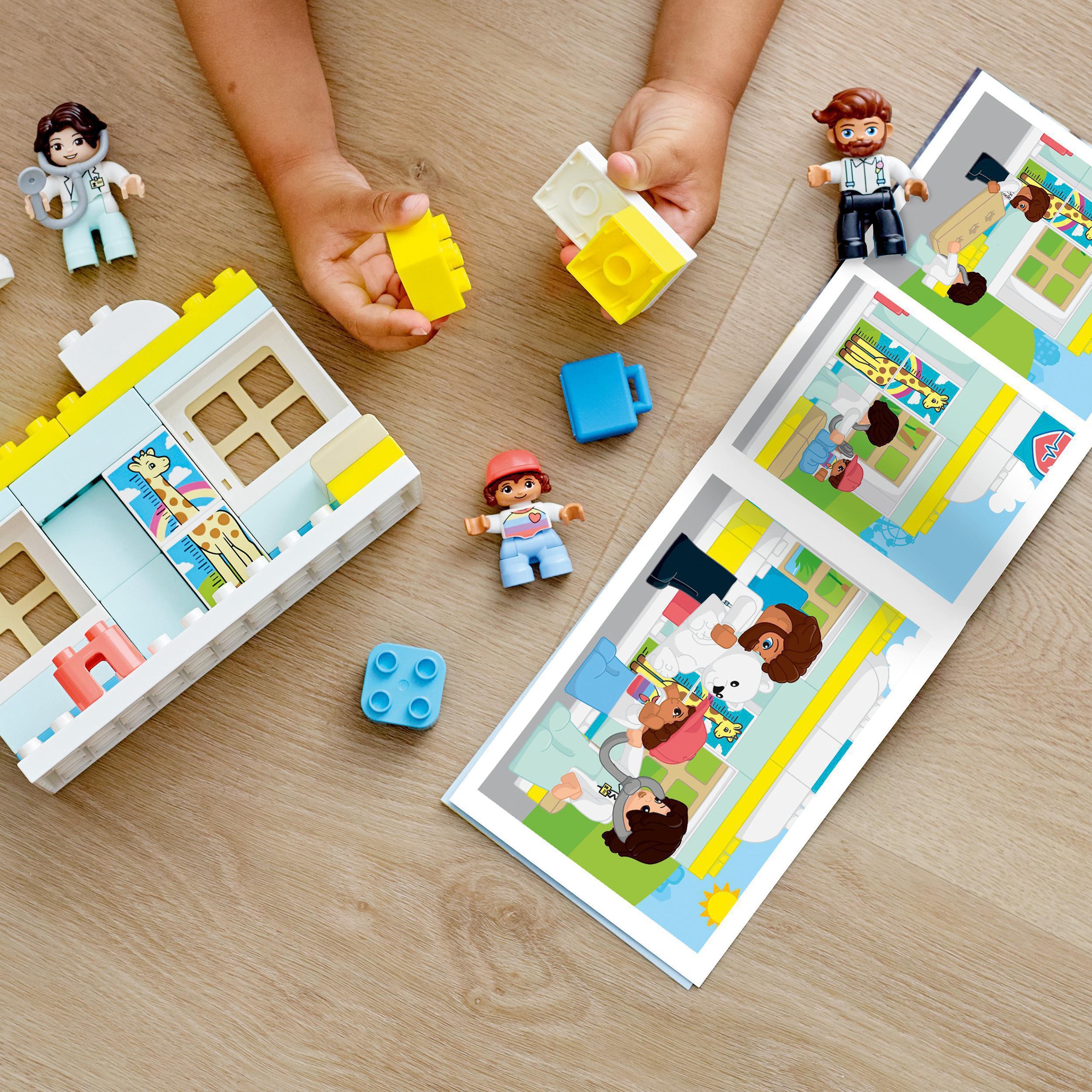 LEGO® Konstruktionsspielsteine »Arztbesuch (10968), LEGO® DUPLO«, (34 St.), Made in Europe