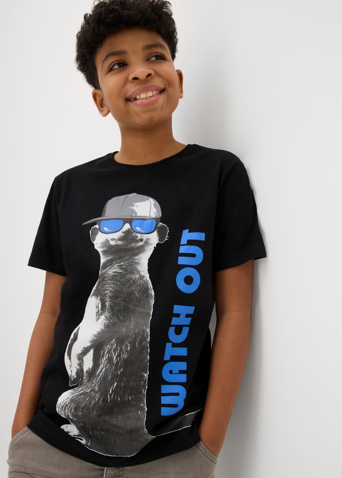 bonprix T-shirt coupe normale, manches courtes, col rond