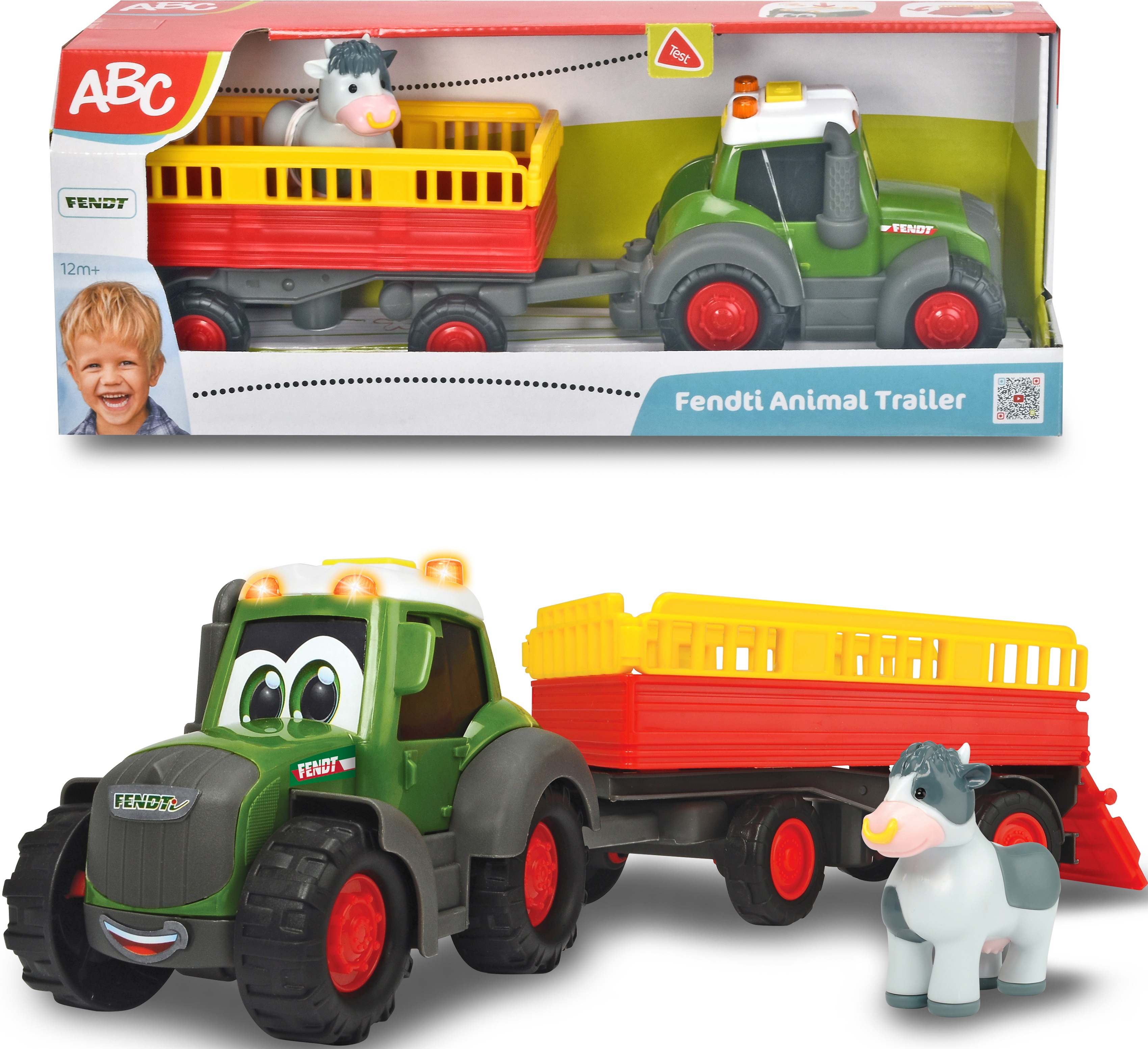 Image of ABC Spielzeug-Traktor »Fendti Animal Trailer«, mit Licht und Sound bei Ackermann Versand Schweiz