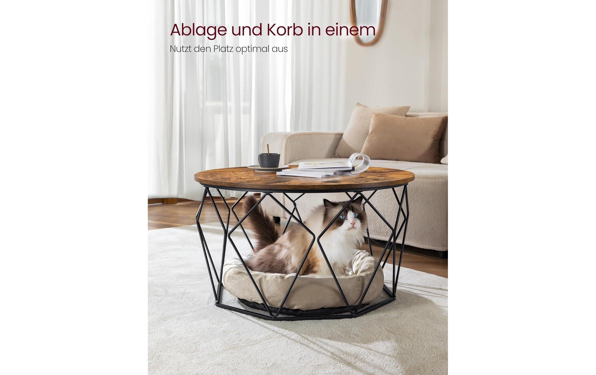 VASAGLE Couchtisch »80 x 45 cm«