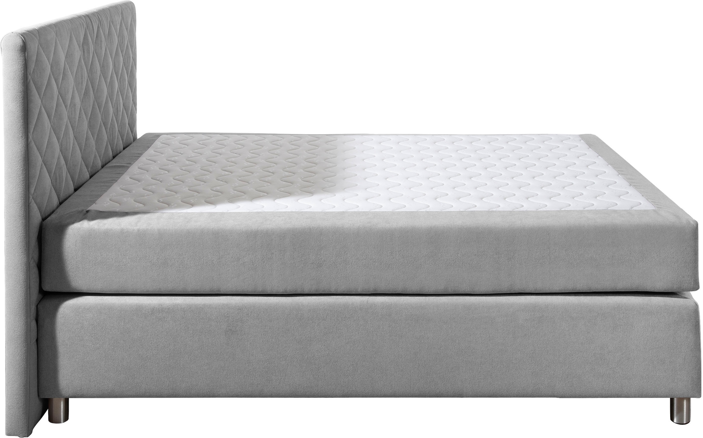 Home affaire Lit boxspring »Bernard, in verschiedenen Breiten« inkl. Topper, Matratze in H2, H3 oder H4 erhältlich