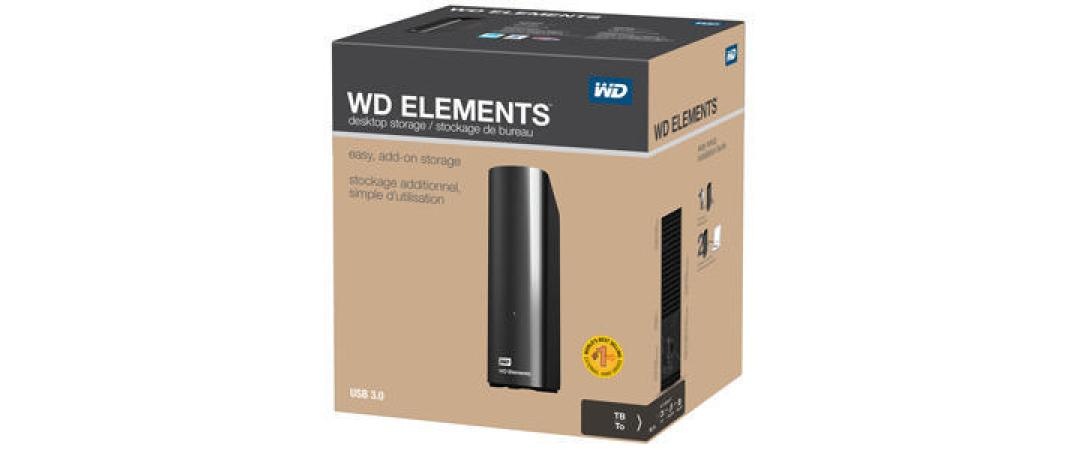 Western Digital externe HDD-Festplatte »Externe Festplatte Elements Desktop 4 TB«