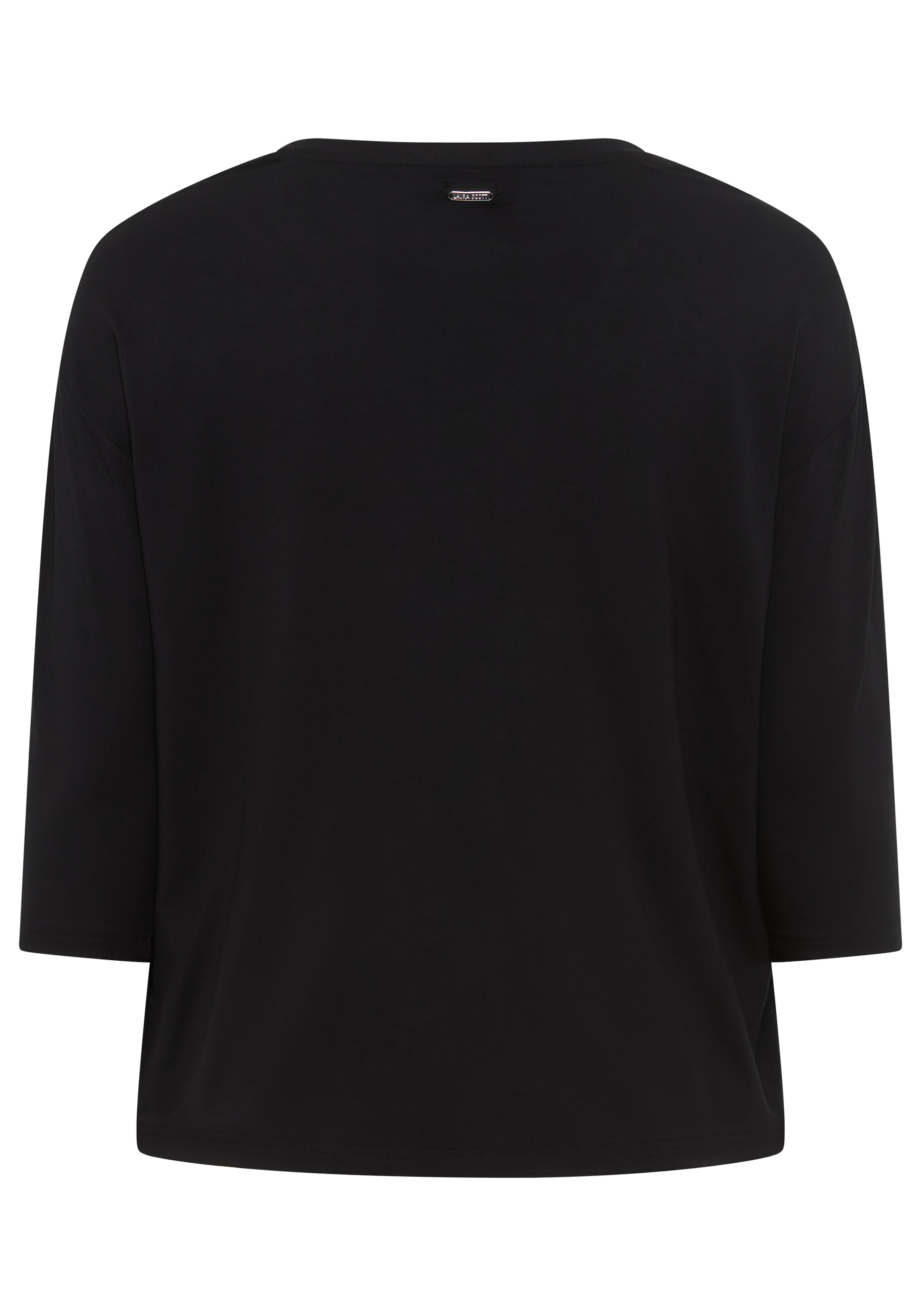 Laura Scott CURVE 3/4-Arm-Shirt, mit V-Ausschnitt und lockerer Passform – GROSSE GRÖSSEN