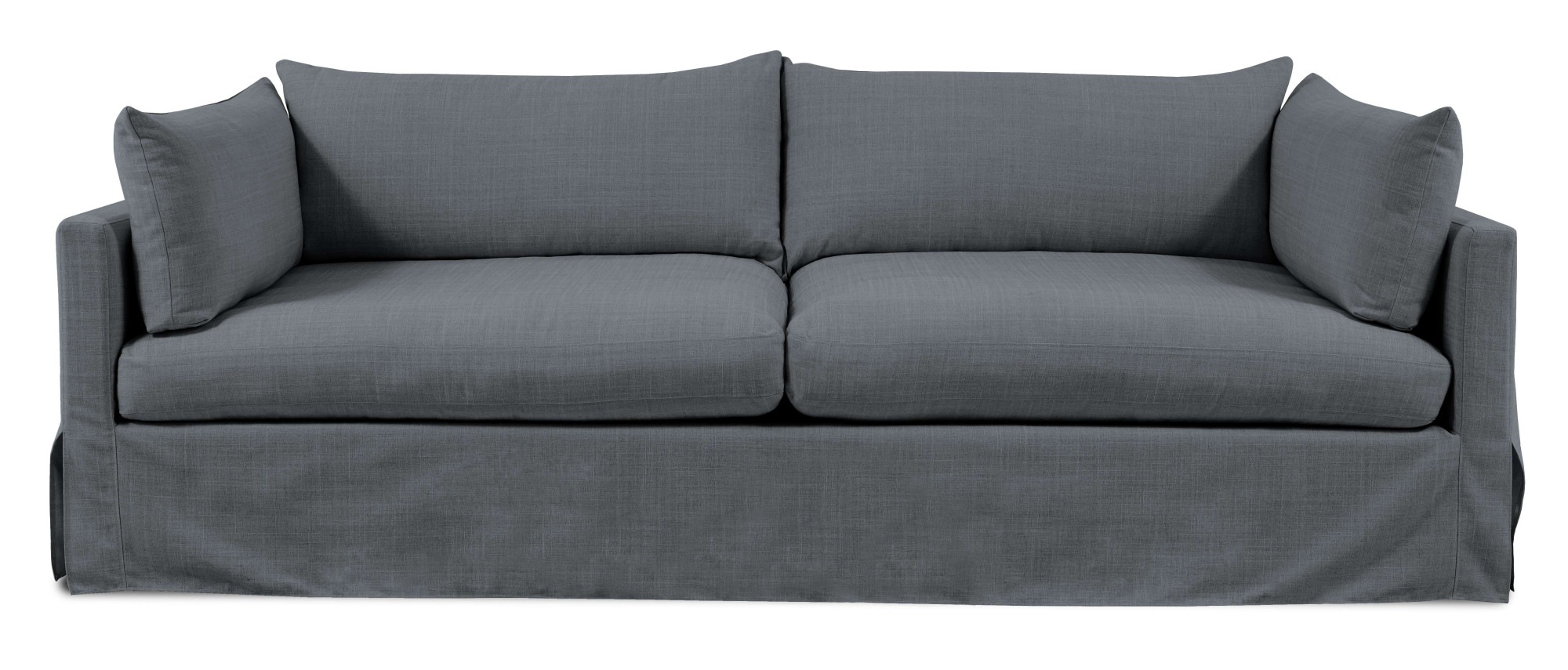 andas 3-Sitzer »Joucas, Hussensofa, Breite 244 cm«, (1 St.), extra tiefe Sitzfläche, mit Faserball-Füllung für mehr Sitzkomfort