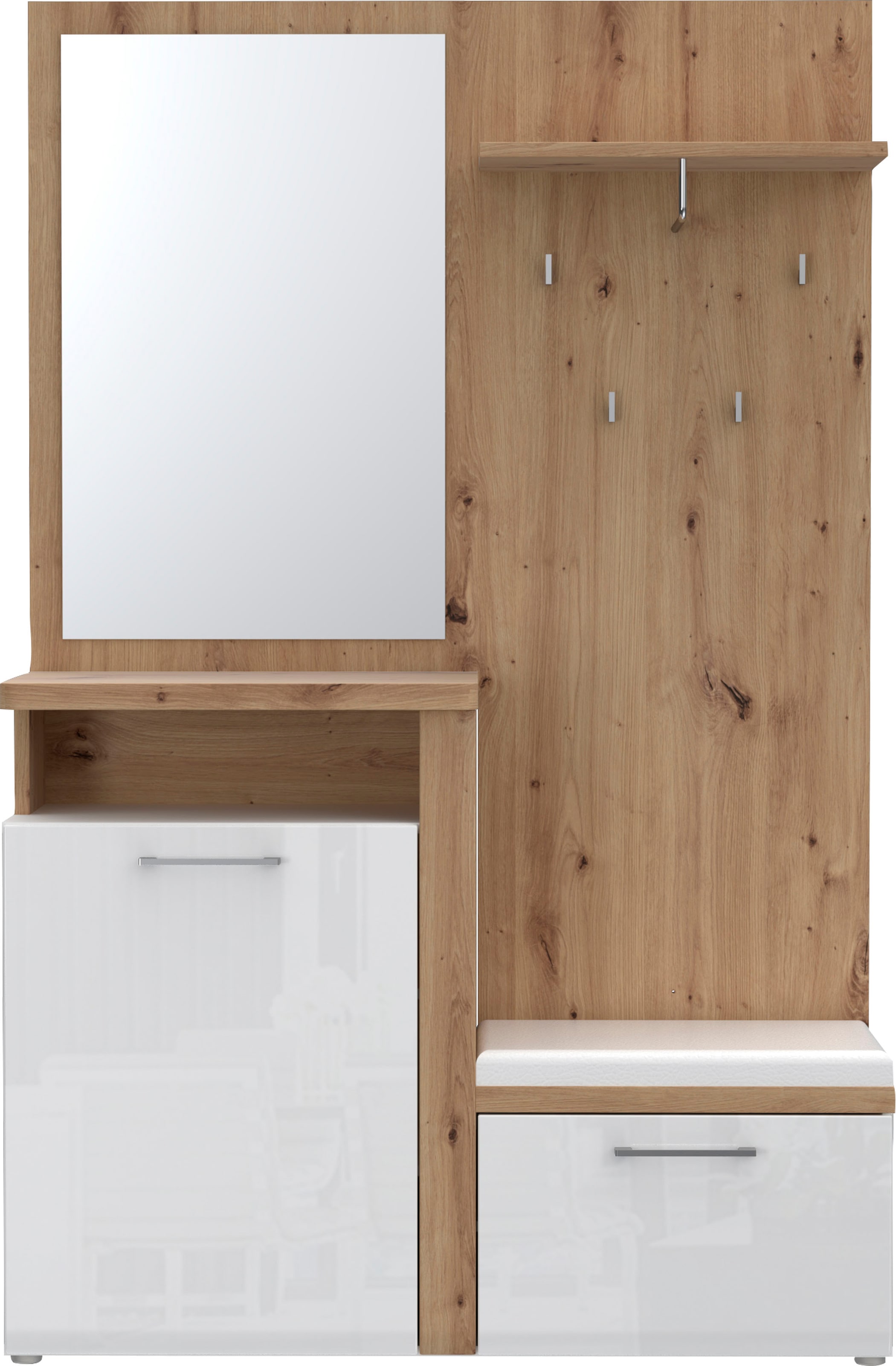 FORTE Kompaktgarderobe »Tuluza« Breite ca. 128,8 cm