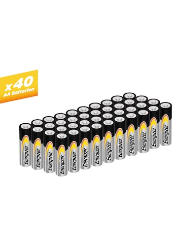 Batterie »40er Pack Alkaline Power Mignon (AA)«, (40 St.)