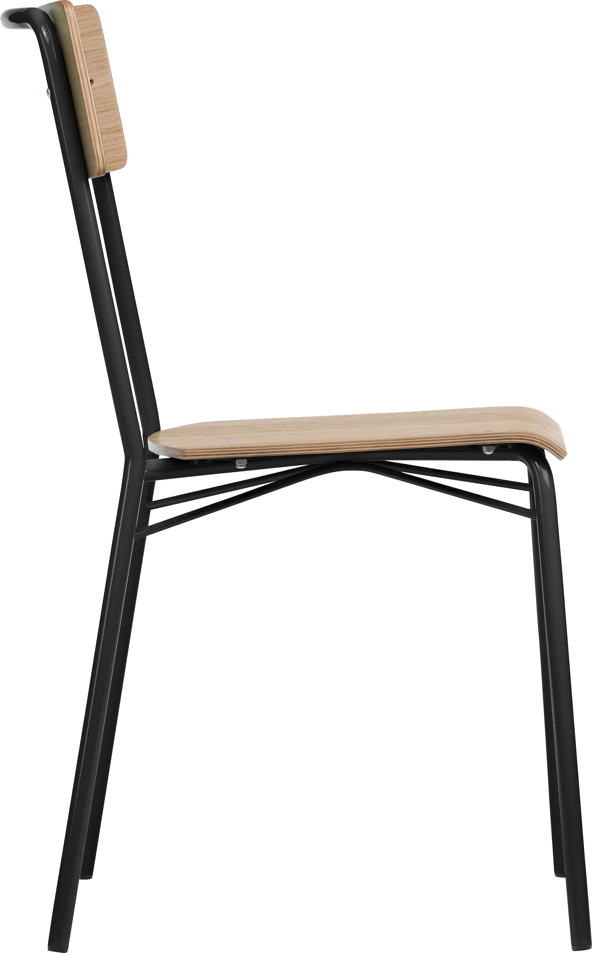 Woodman 4-Fussstuhl »Yorik«, im skandinavian Design
