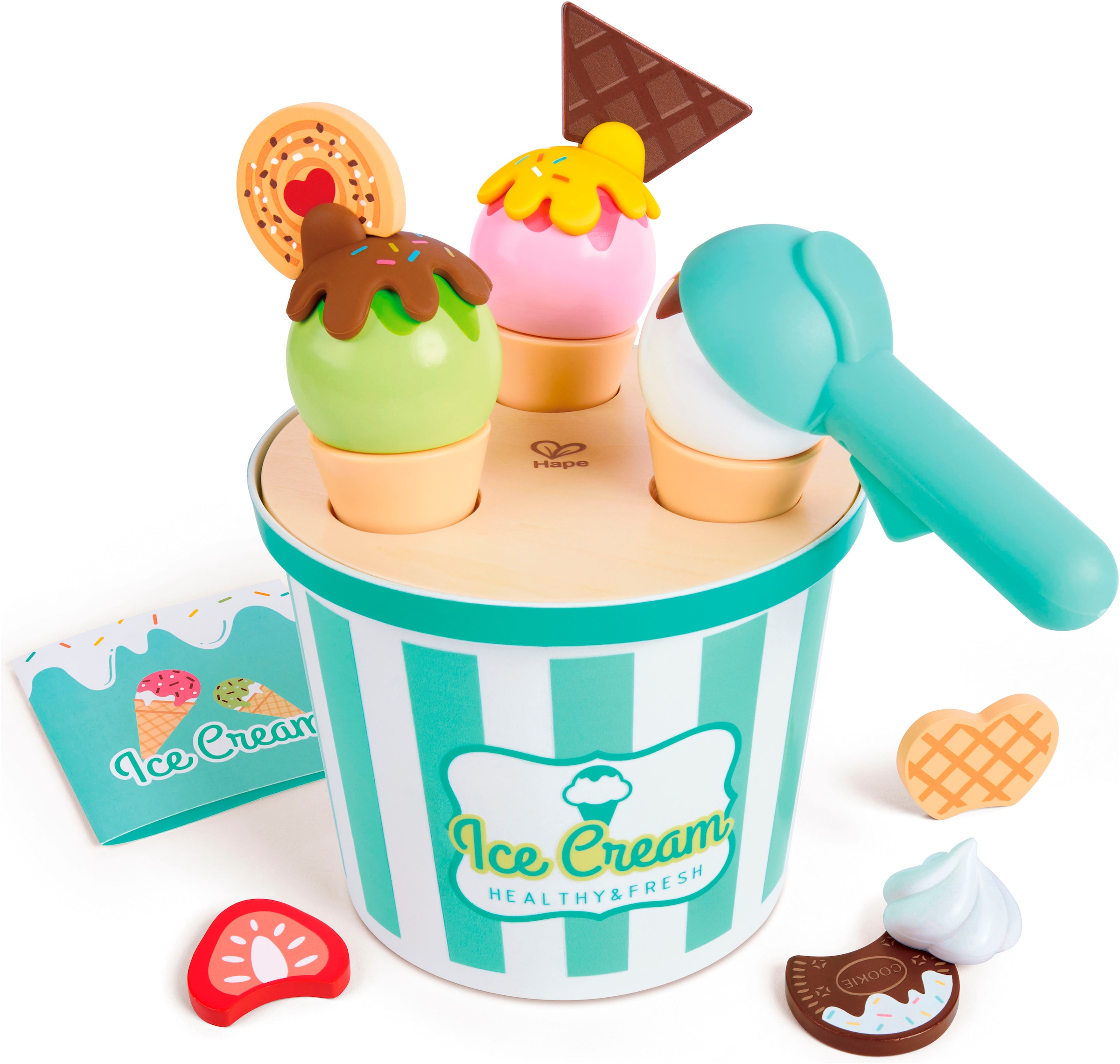 Hape Assortiment pour le magasin »Eiscreme-Set«