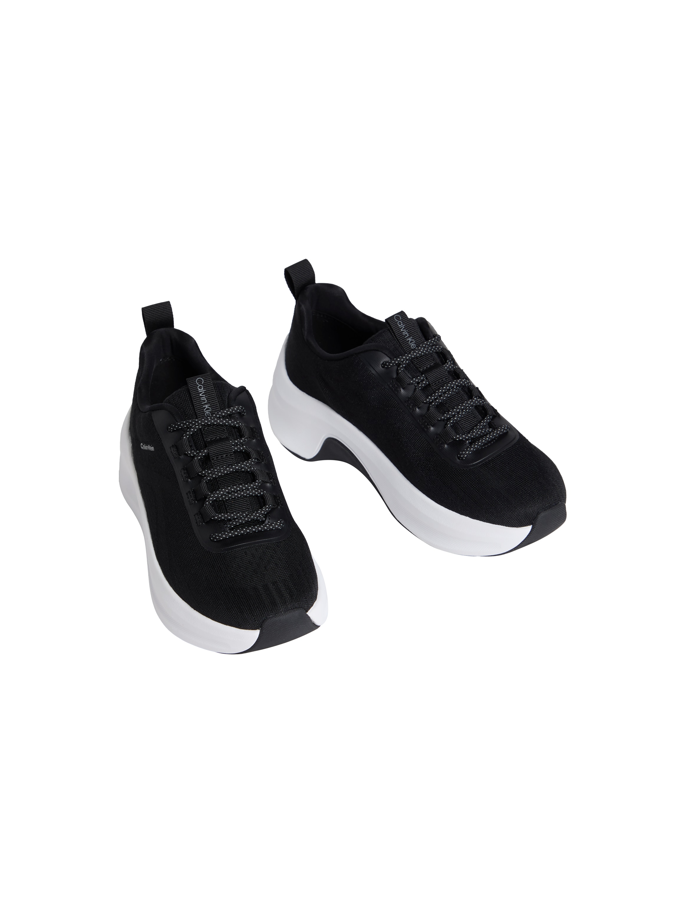 Image of Calvin Klein Plateausneaker "CHUNKY RUN CKSTRIPE LUP SP KN" Chunky-Sneaker, Halbschuh, Schnürer mit Logoschriftzug
