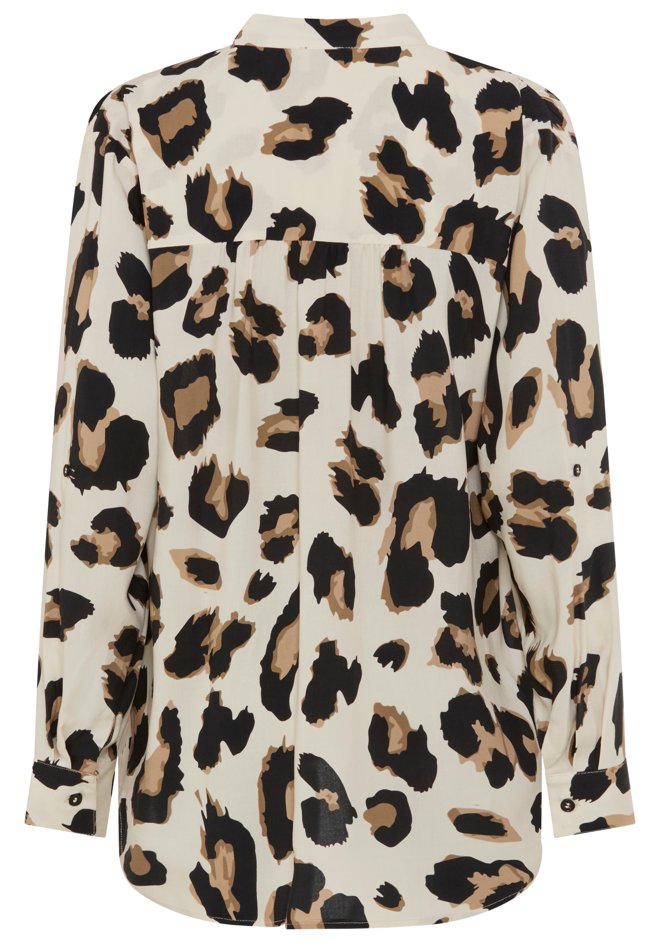 Laura Scott CURVE Chemisier long »Grosse Grössen« style tunique en viscose douce