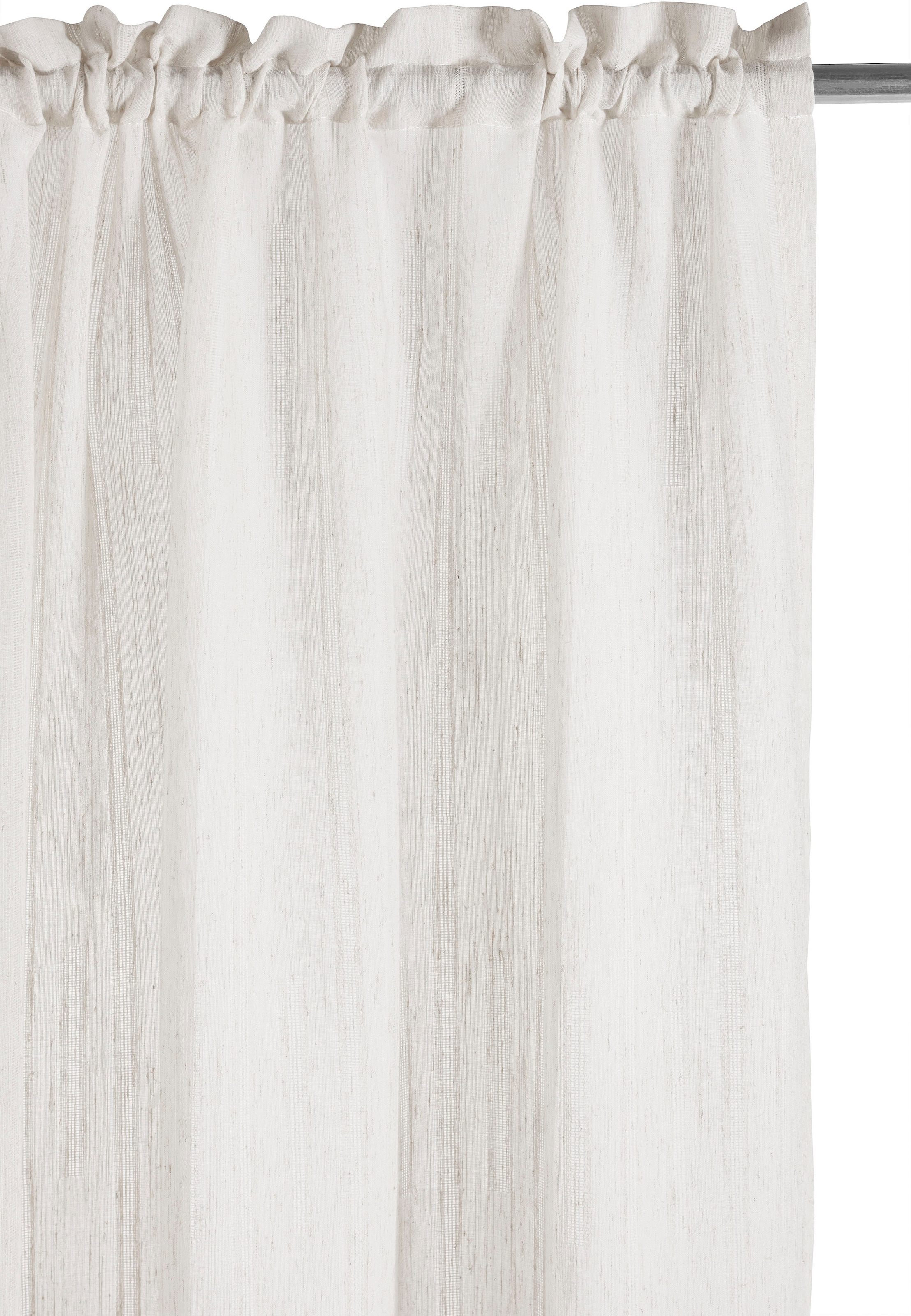 ♕ LeGer Home by Lena Gercke Gardine »Esra«, (1 St.), halbtransparent, gewebt,  feinen Streifen, verschiedene Grössen versandkostenfrei auf