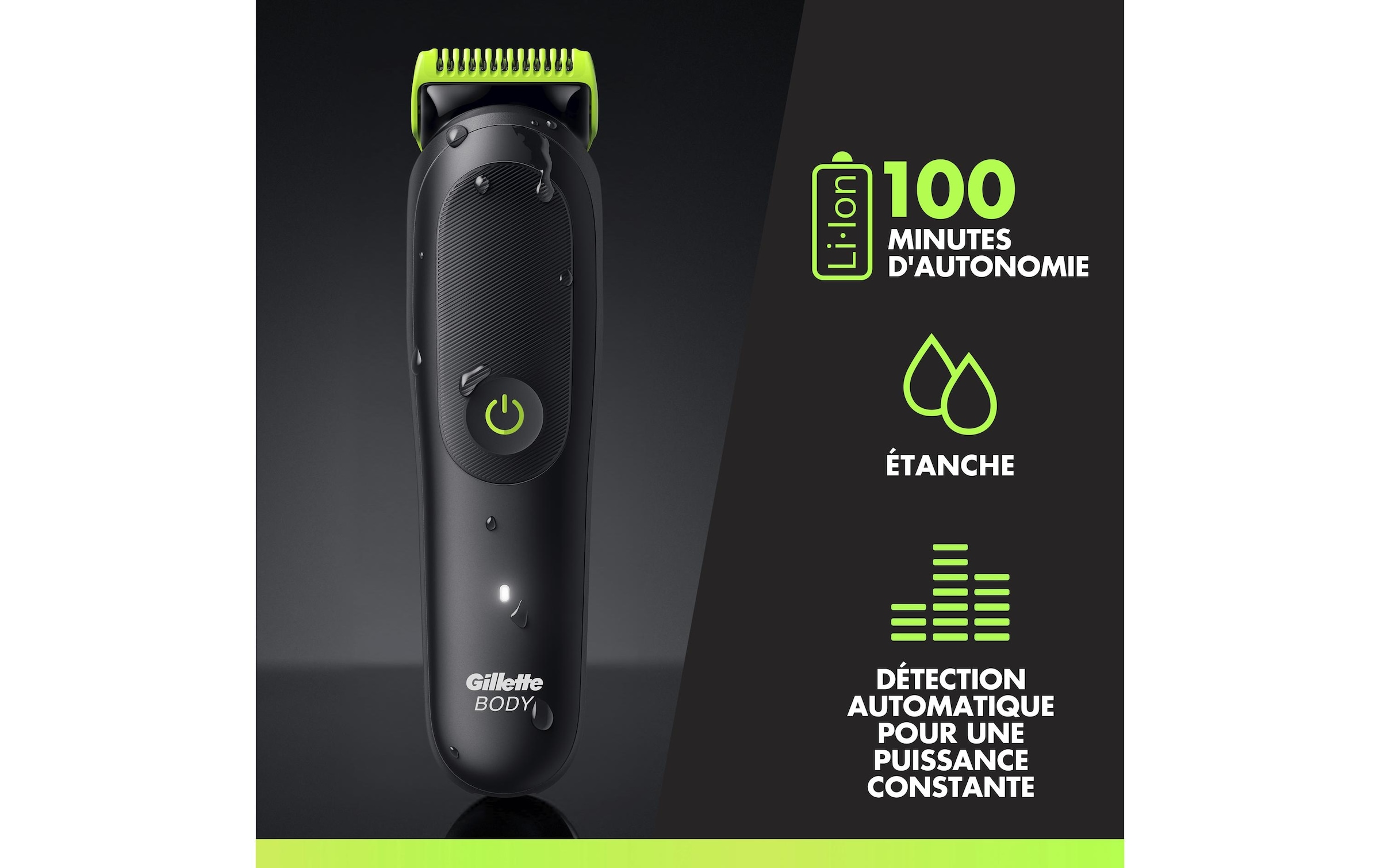 Gillette Rasoir pour le corps »+ Intimhaartrimmer für Männer i5«