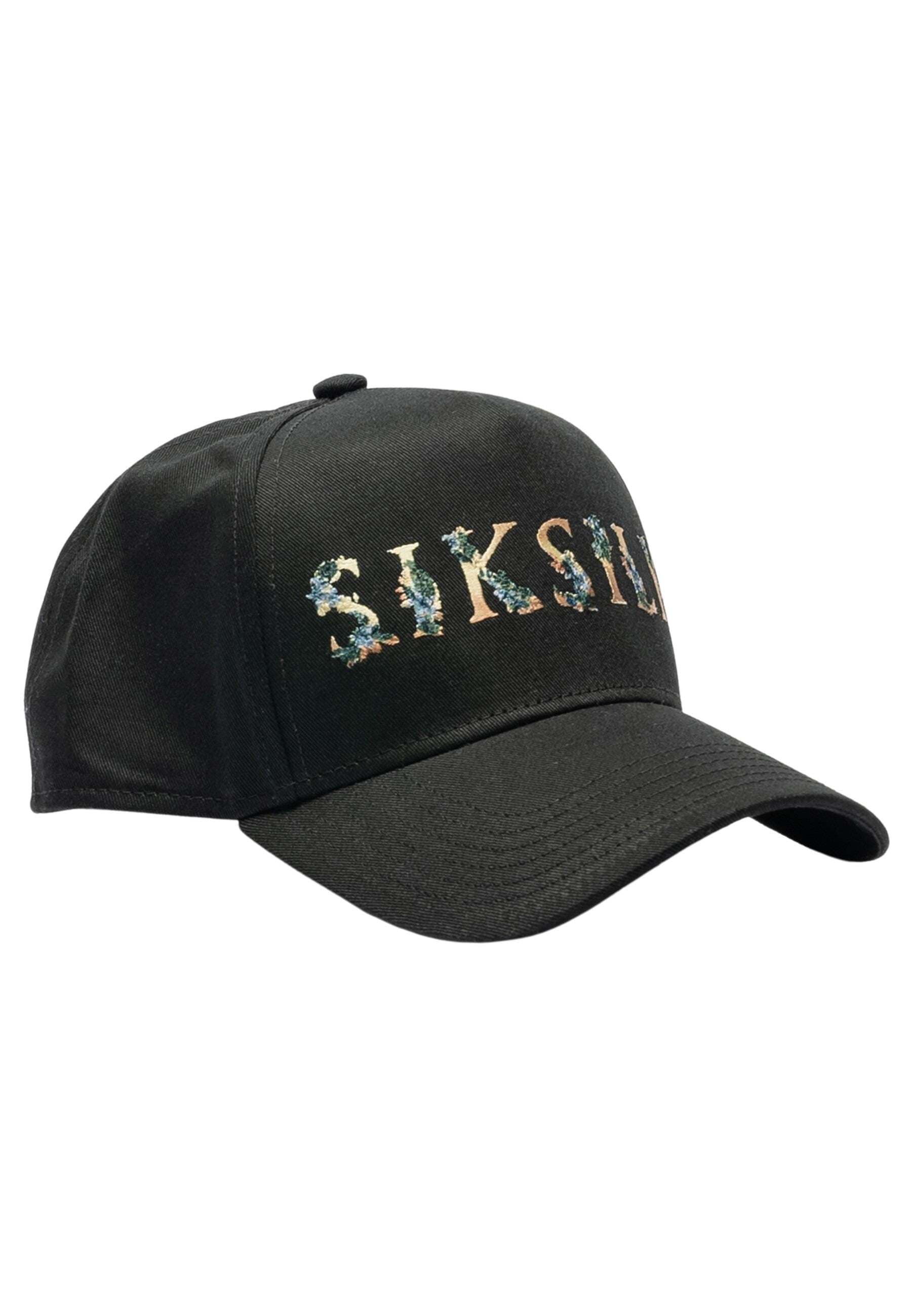 Siksilk Baseball Cap »Siksilk Caps Floral Embroidery Trucker Cap«
