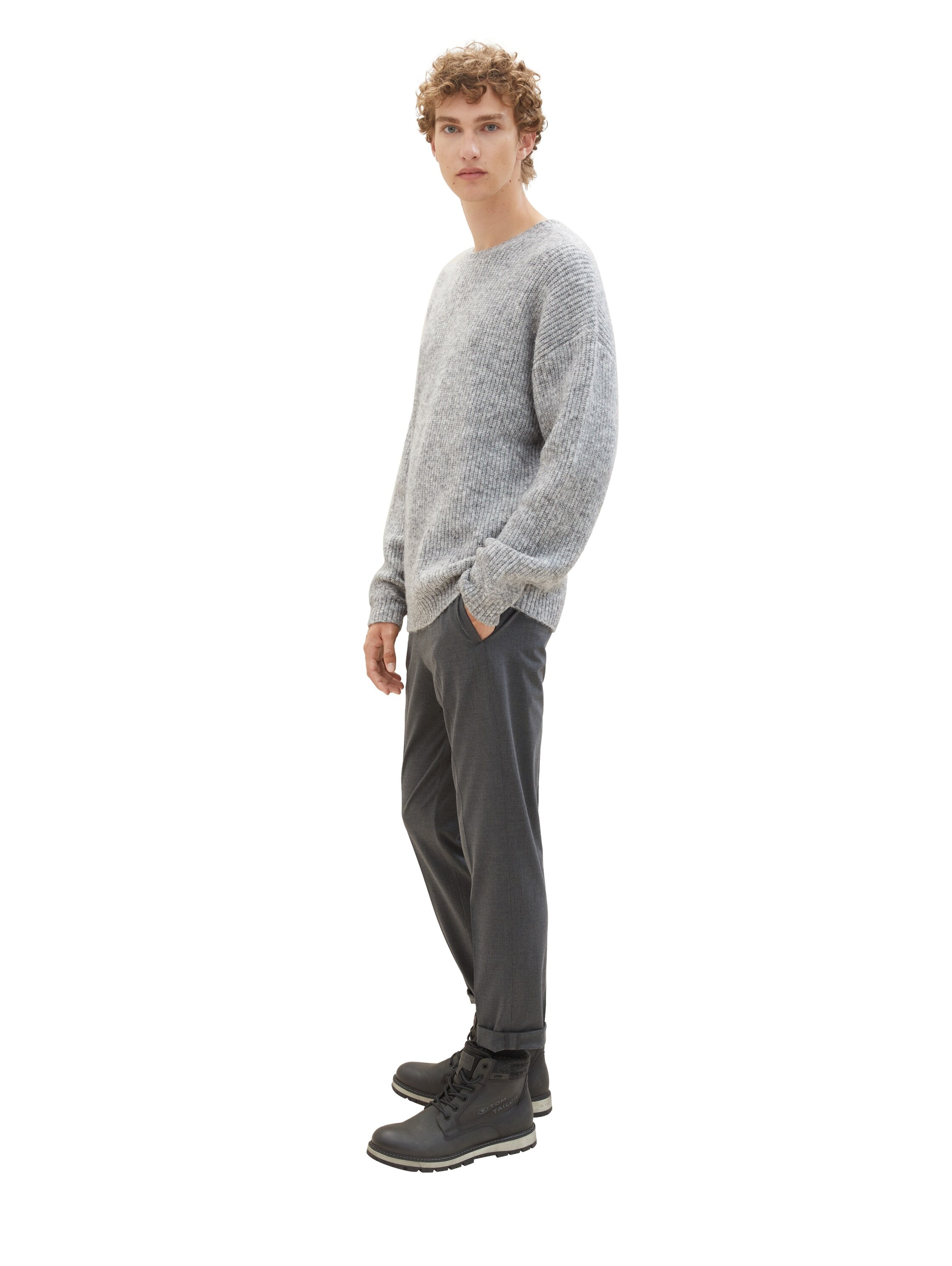 TOM TAILOR Denim Chinohose, mit Stretchbund