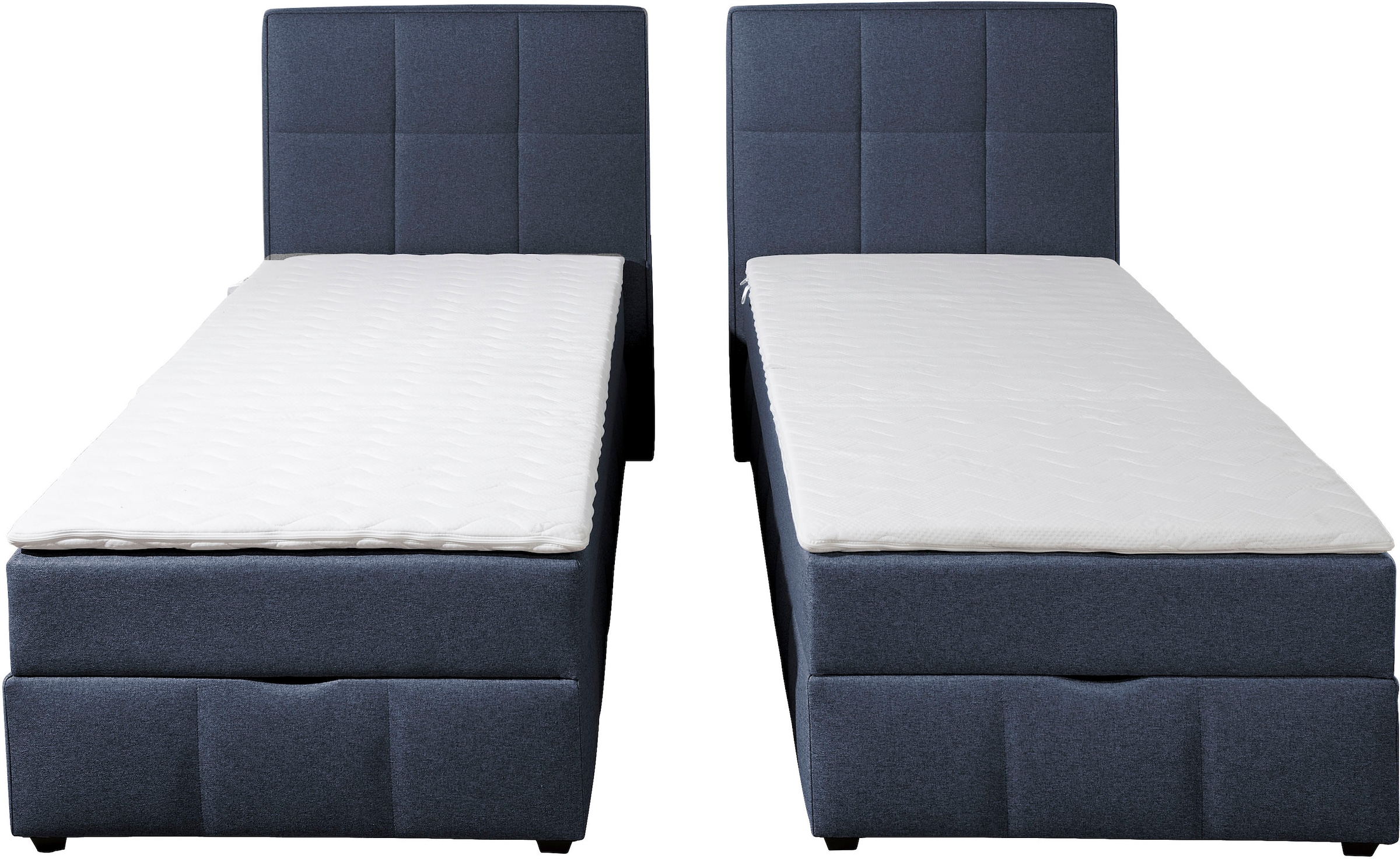 Home affaire Boxbett »Niemes« Boxbett mit Bettkasten, inkl. Topper