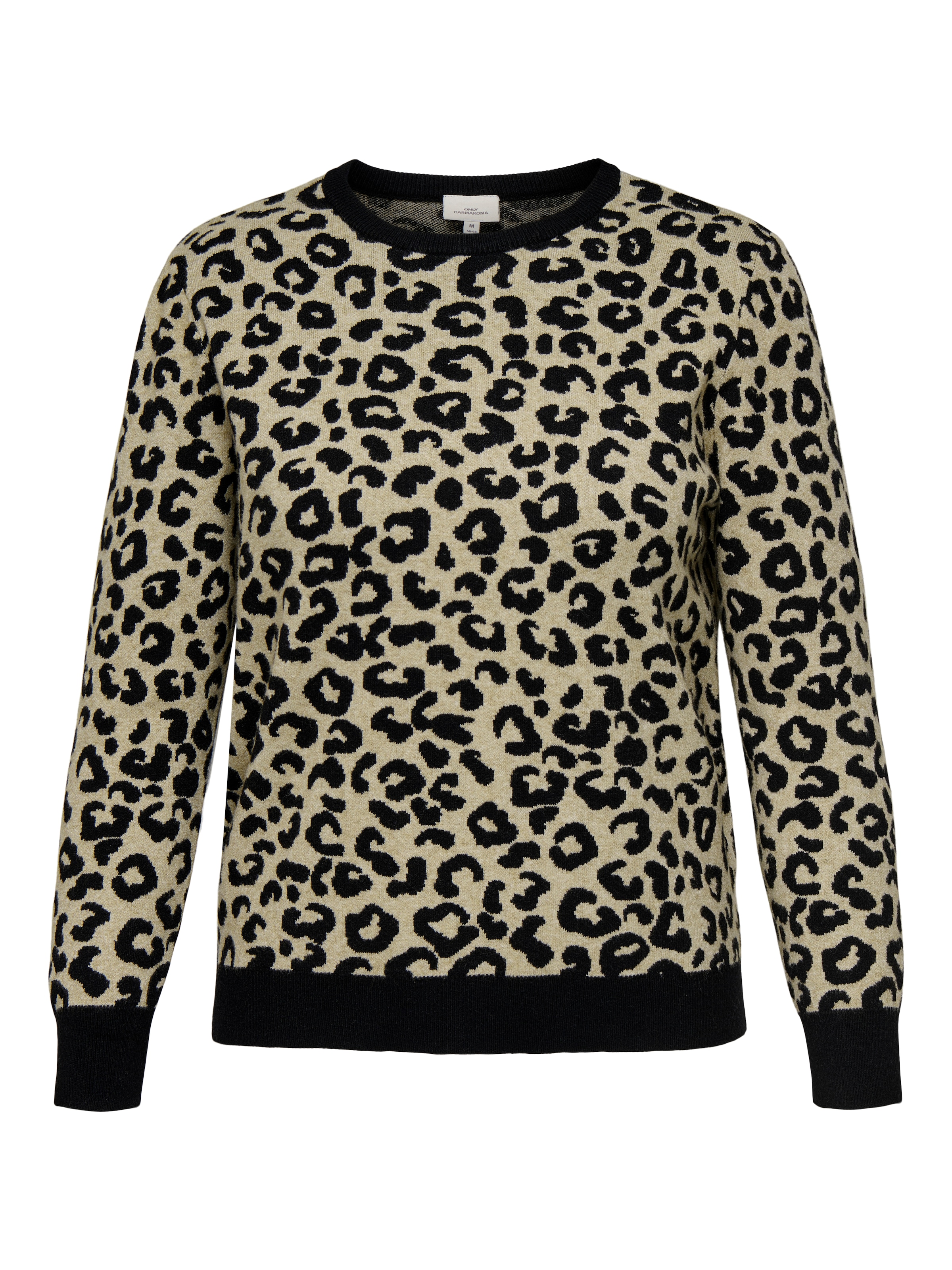 ONLY CARMAKOMA Rundhalspullover »CARIBI JQ LS O-NECK KNT«
