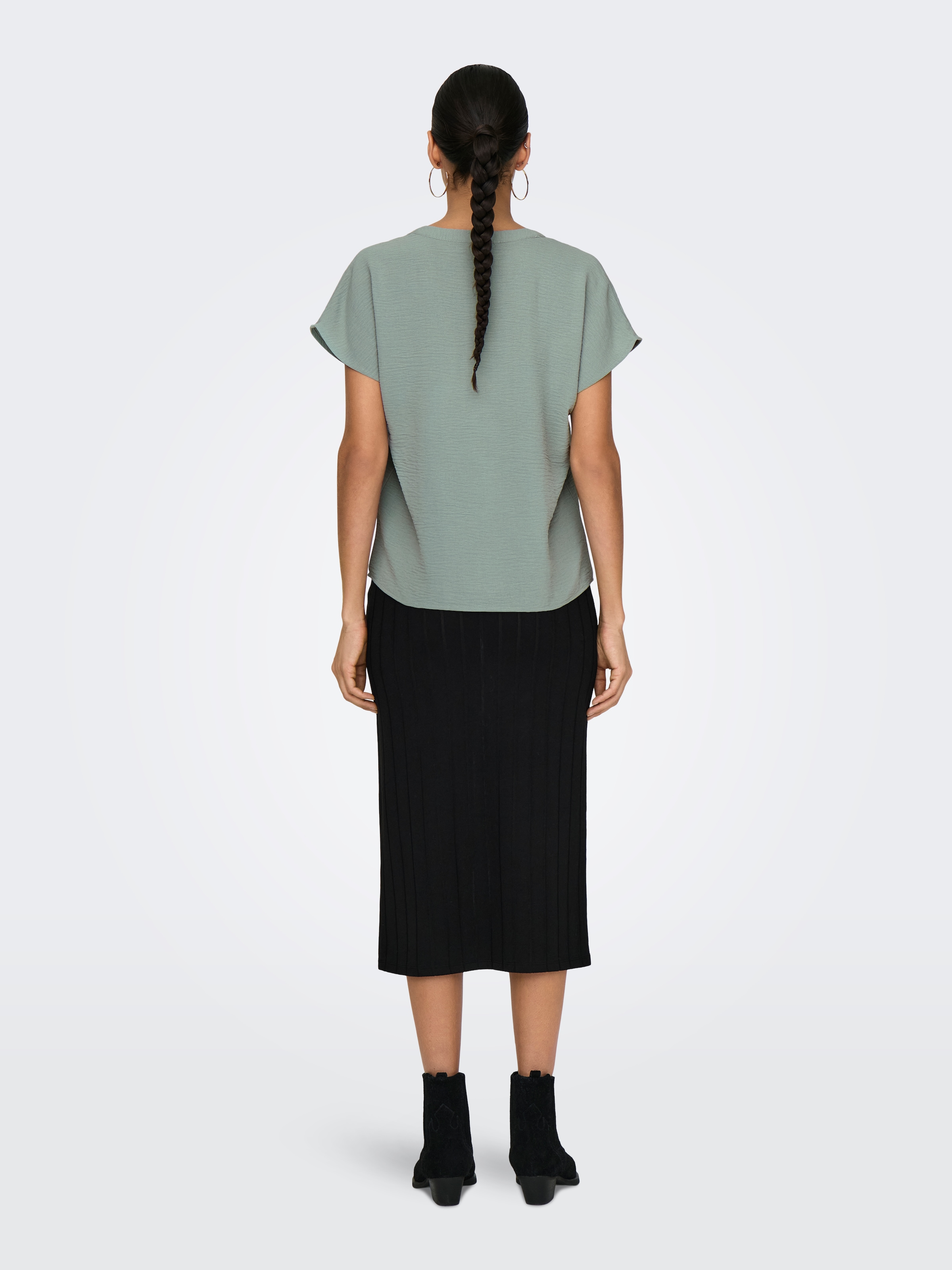 JDY Chemisier à chemise »JDYLION S/S TOP WVN NOOS«