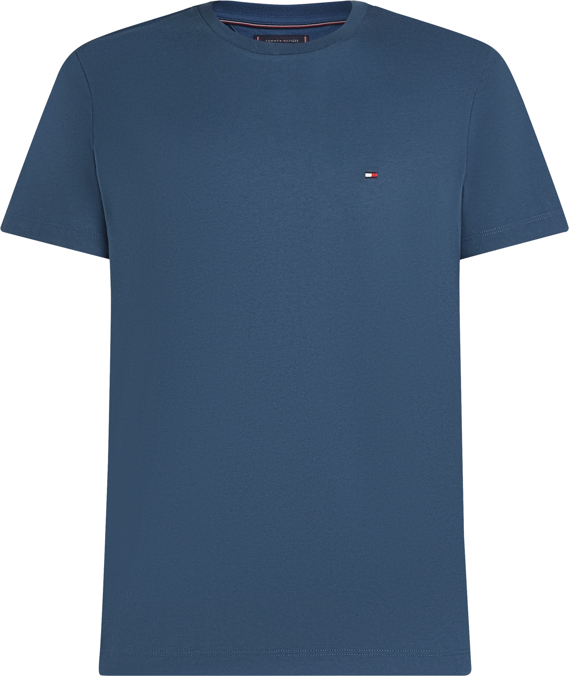 Tommy Hilfiger T-Shirt »ESSENTIAL REG FIT SOLID TEE«, mit Rundhalsausschnitt