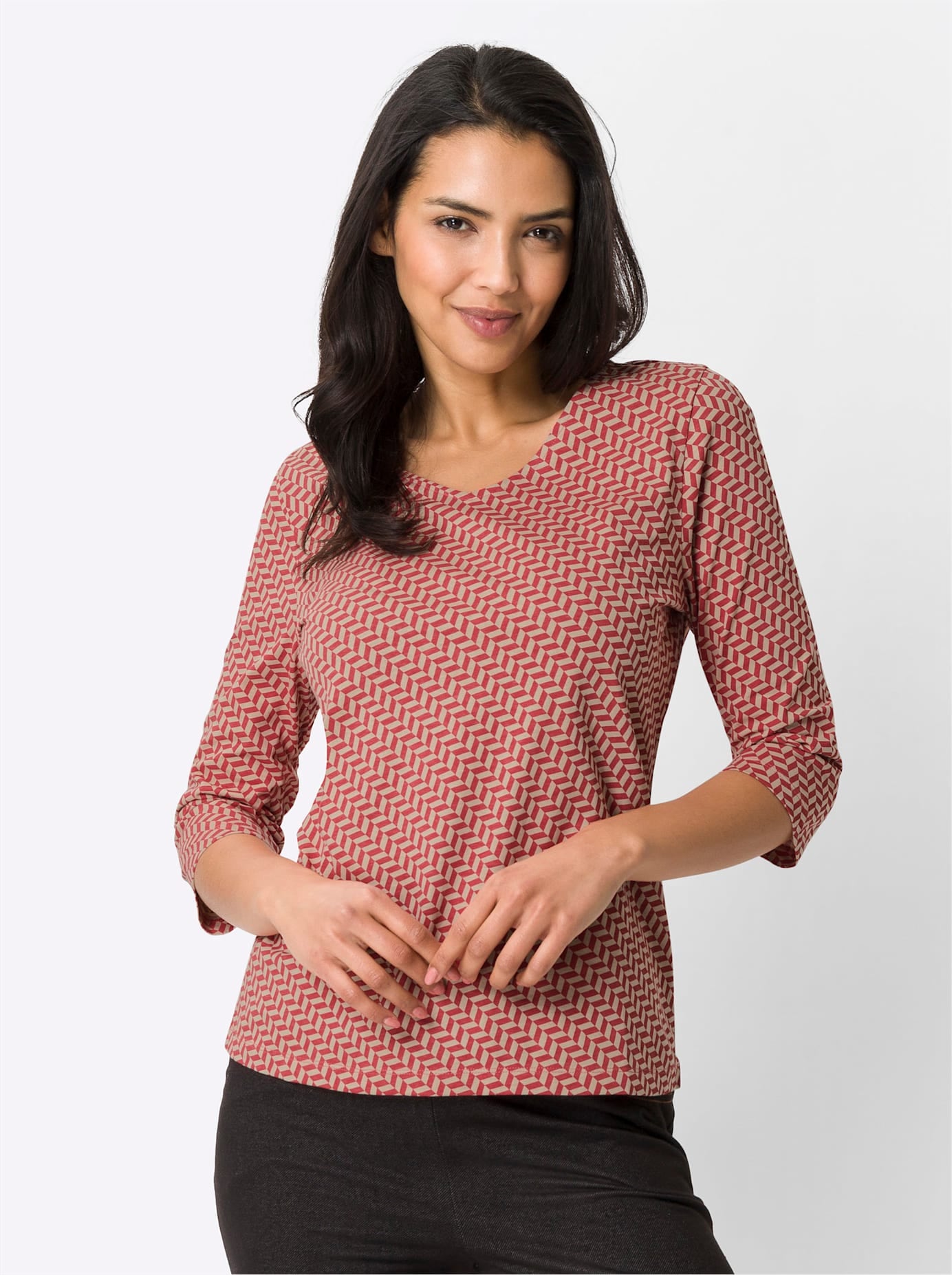 3/4-Arm-Shirt "Freizeitshirt" 1 Stk.