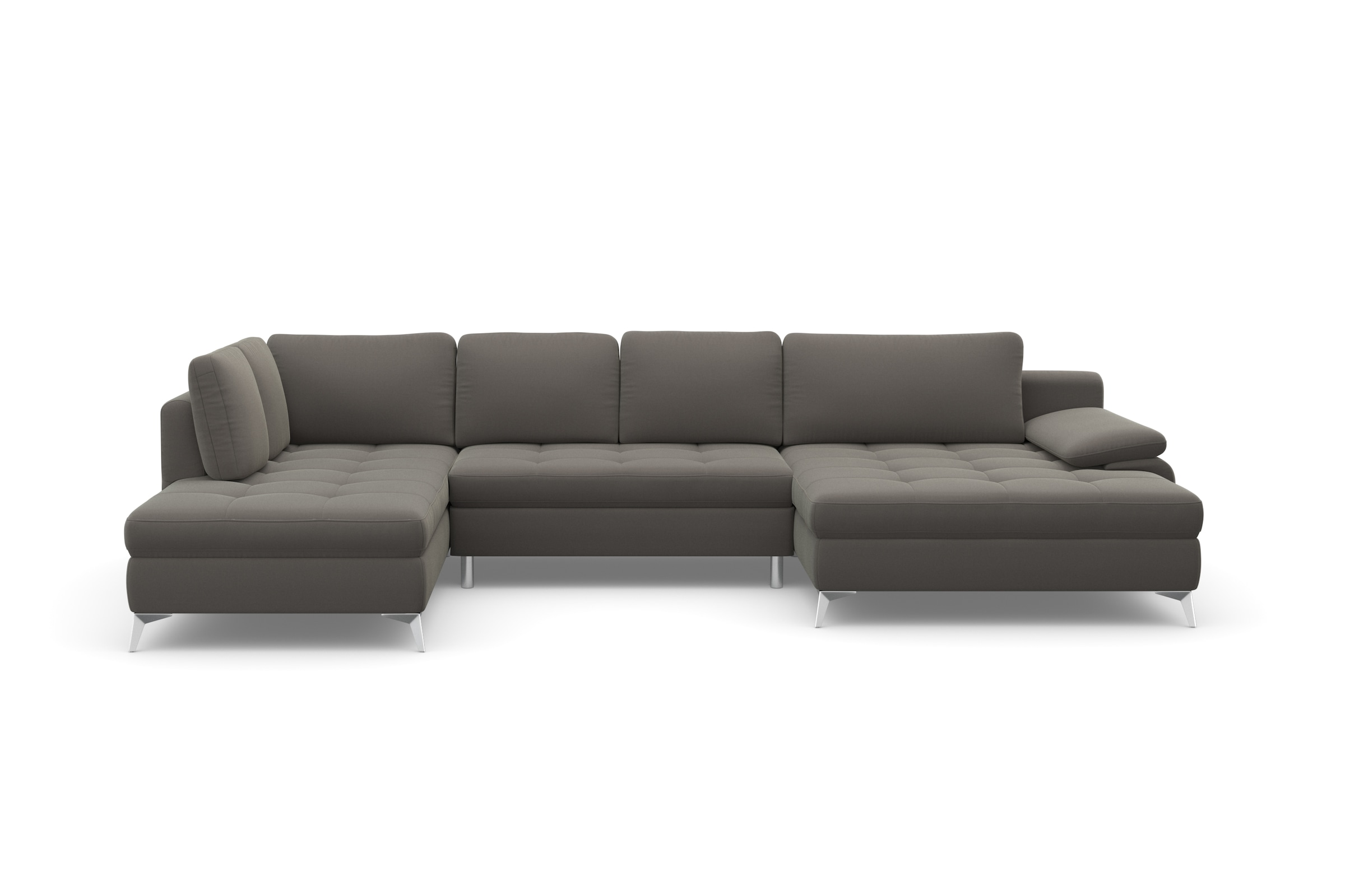 sit&more Paysage de salon »Latigo U-Form« mit Mega-Recamiere, wahlweise mit Bettfunktion und Bettkasten