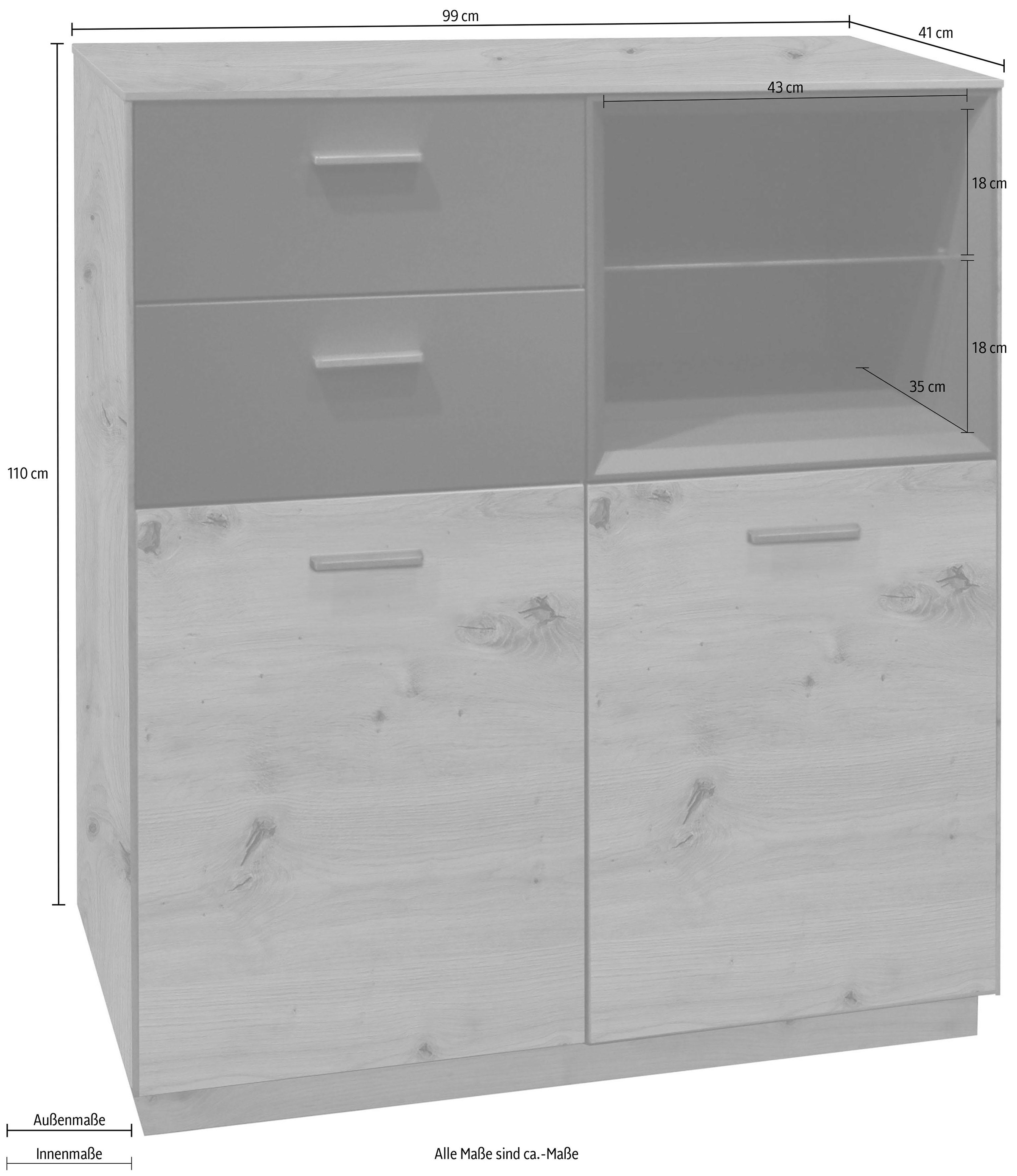 Mäusbacher Kommode »Frame« Breite 99 cm