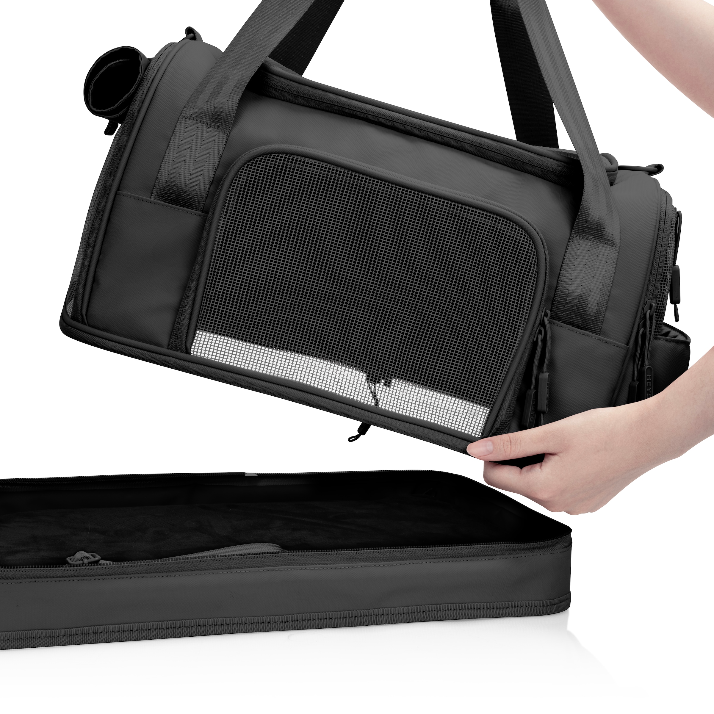 Heys Sac de transport pour animaux »Heys Pawsenger« valise pour animaux, sac de transport pour animaux, adapté pour bagage à main selon recommandations IATA