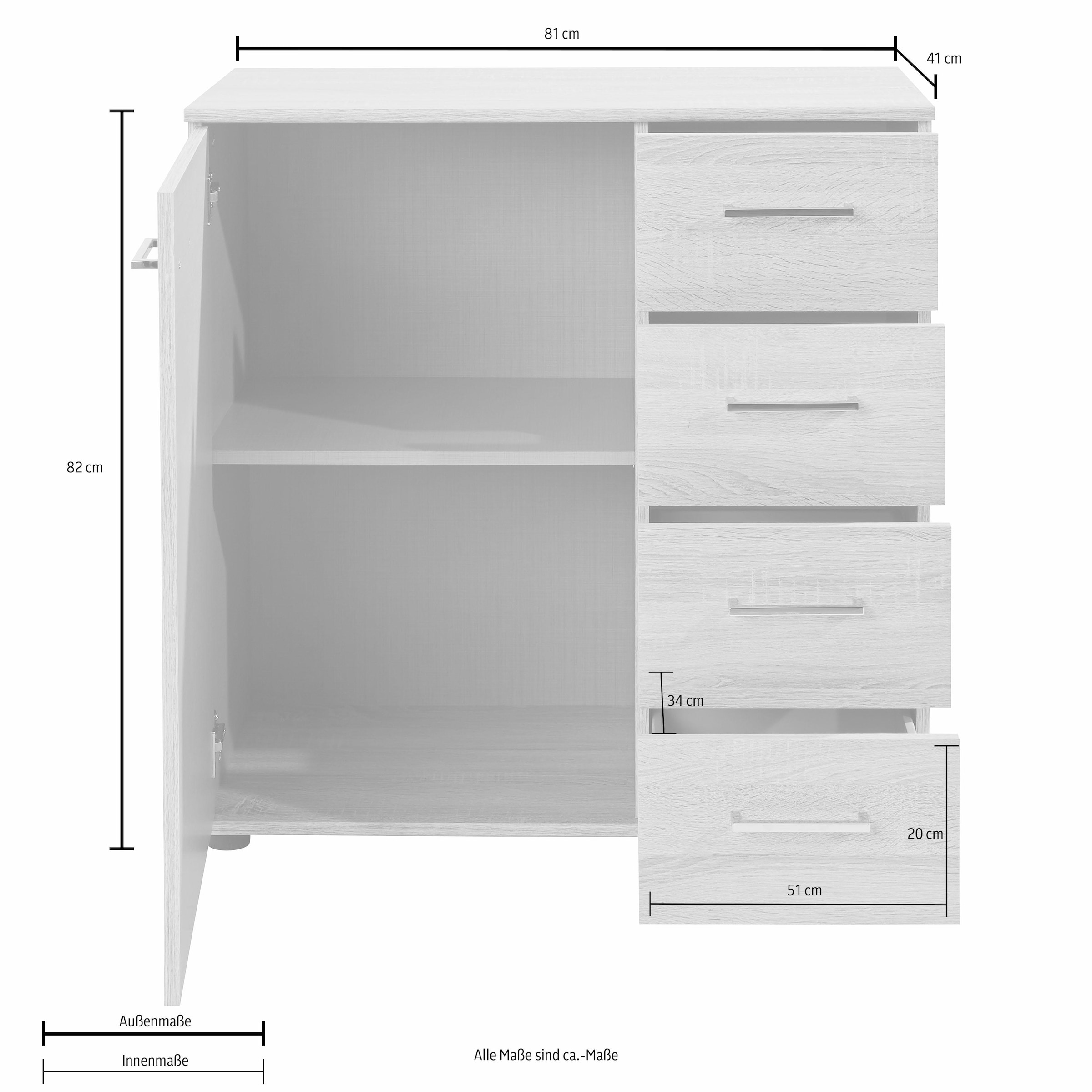 Wimex Commode combinée »Petra/Pamela«