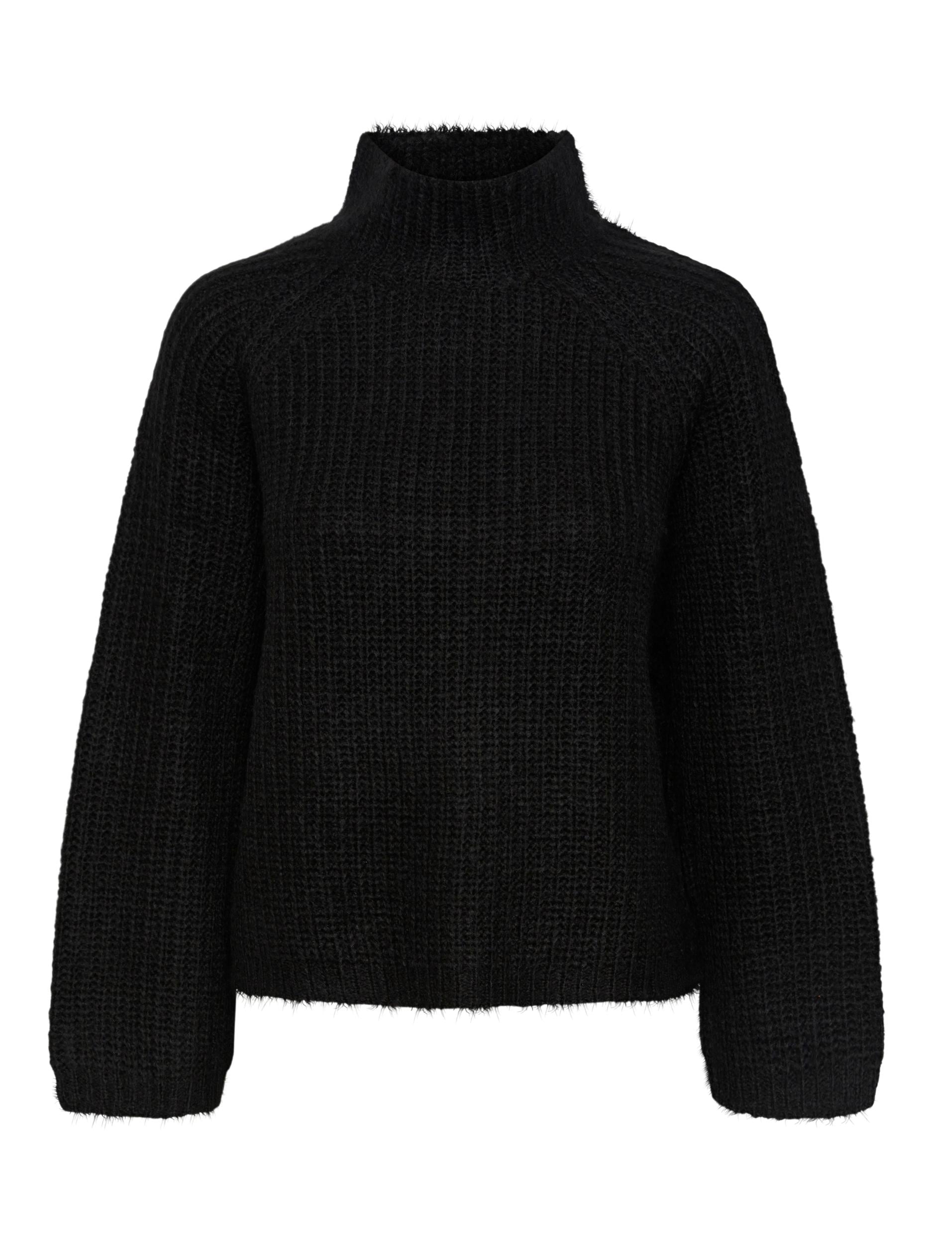 pieces Strickpullover »PCNELL LS HIGH NECK KNIT NOOS«