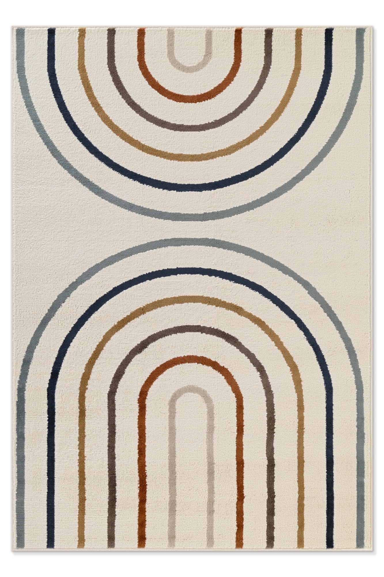 THE RUGS Adventures Kids Rainbow Rug & Runner Polypropylene Short Pile Rug | Size: 160cm x 235cm
