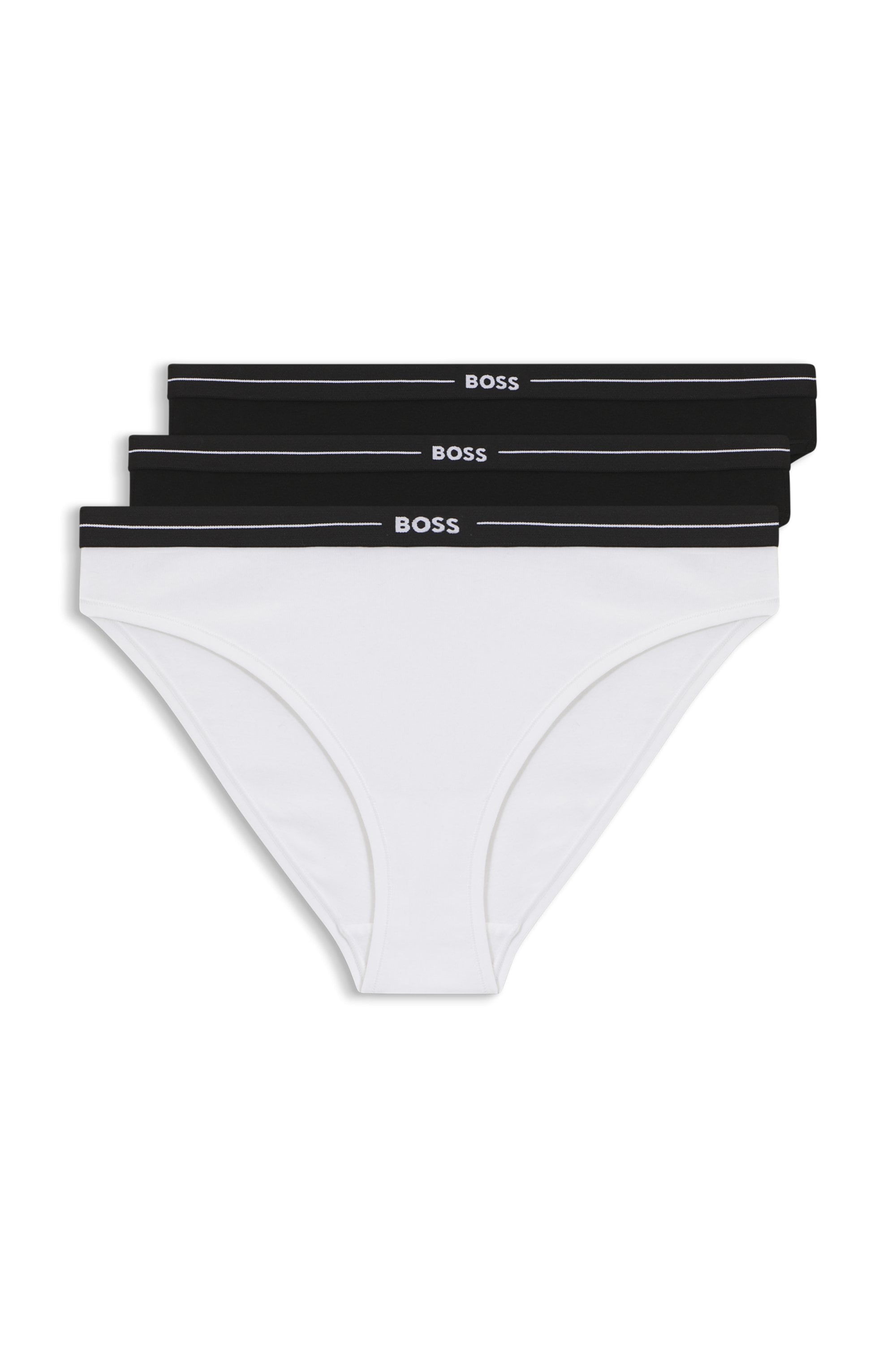 BOSS Slip »3P BRIEF« Paquet, lot de 3, 3 cuis avec ceinture élastique à logo
