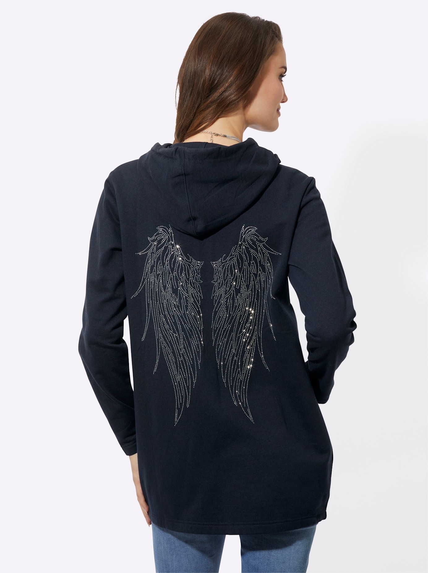 Inspirationen Shirtjacke »Sweatjacke«, (1 tlg.)