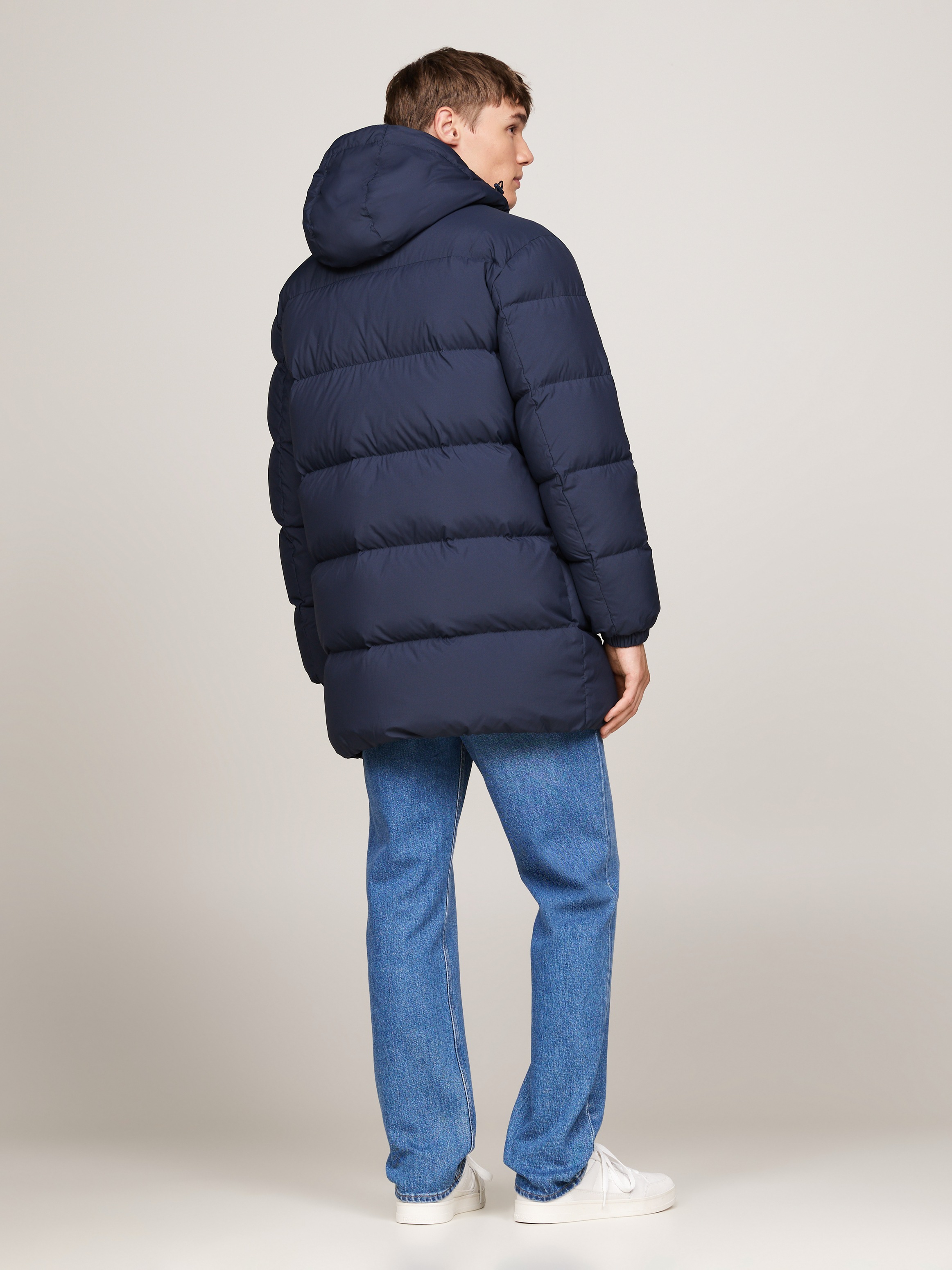 Tommy Jeans Steppjacke »TJM ESSENTIAL DOWN PARKA«, mit Kapuze, mit Kapuze