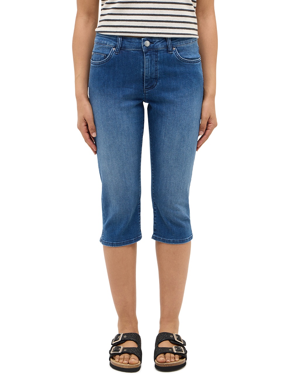 Image of MUSTANG Slim-fit-Jeans "Damen Style Capri"