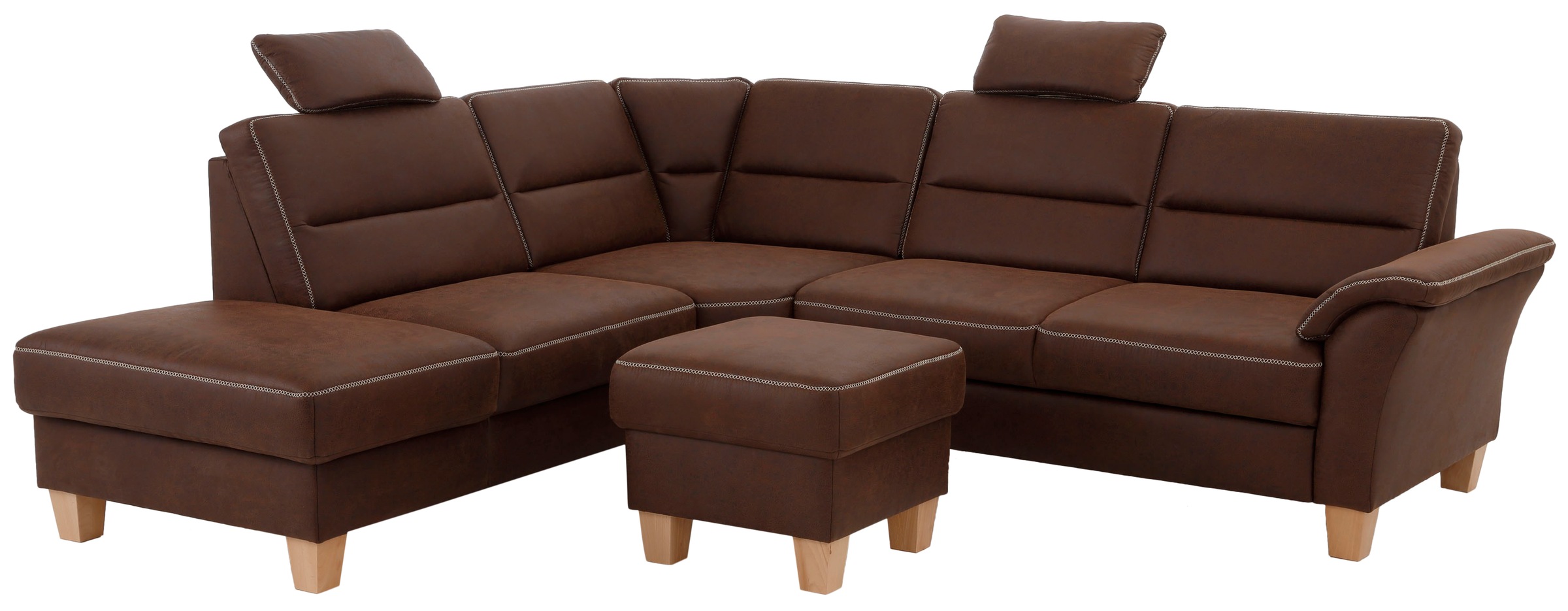 Home affaire Ecksofa »Soleo L-Form«, komfortabel durch Trapezecke mit Relaxfunktion, auch mit Bettfunktion