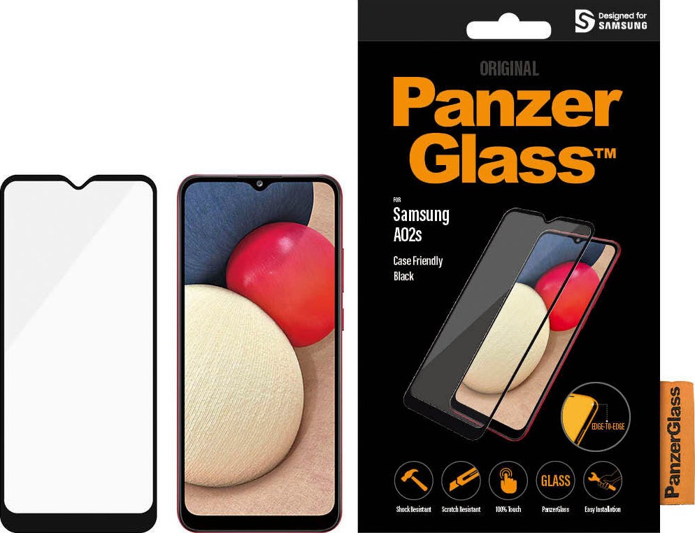 Image of PanzerGlass Displayschutzglas »Samsung Galaxy A02s CF«, (1 St.) bei Ackermann Versand Schweiz